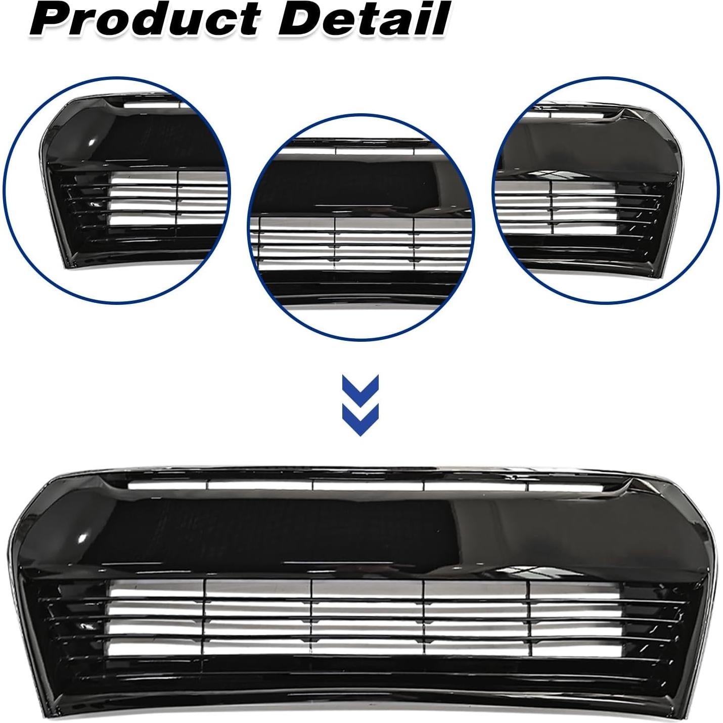 Parrilla Inferior Parachoques Delantero HAPSO Toyota Corolla S 2014-2016