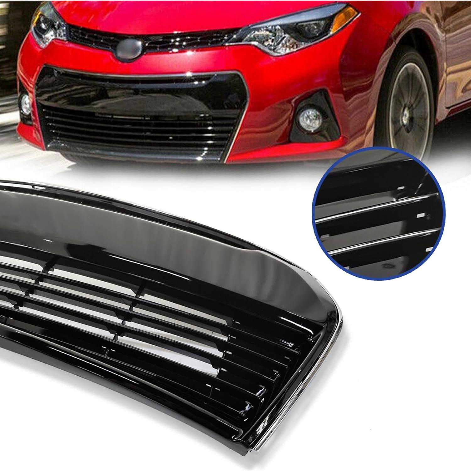 Parrilla Inferior Parachoques Delantero HAPSO Toyota Corolla S 2014-2016