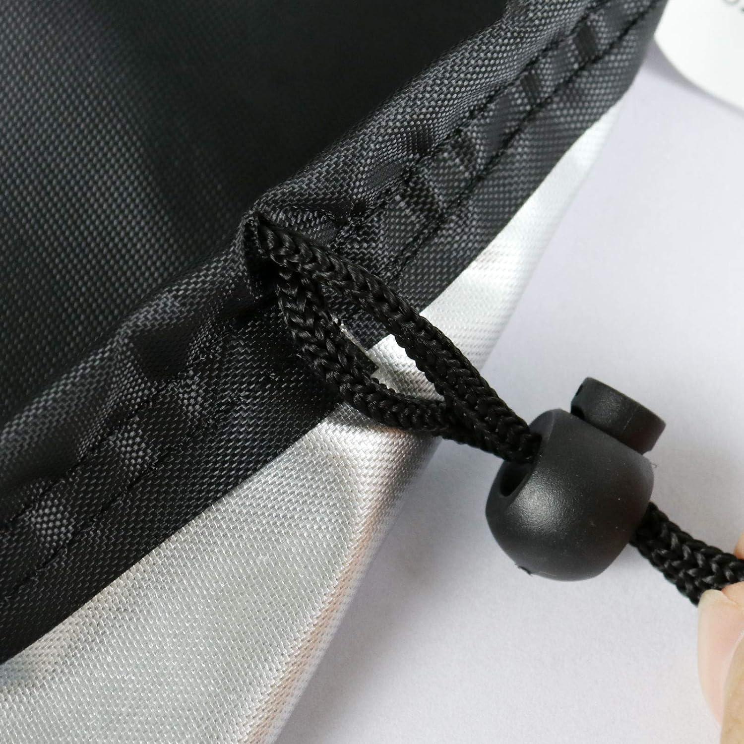 Cubierta para banco de jardín Hengme 133x82x87 cm impermeable