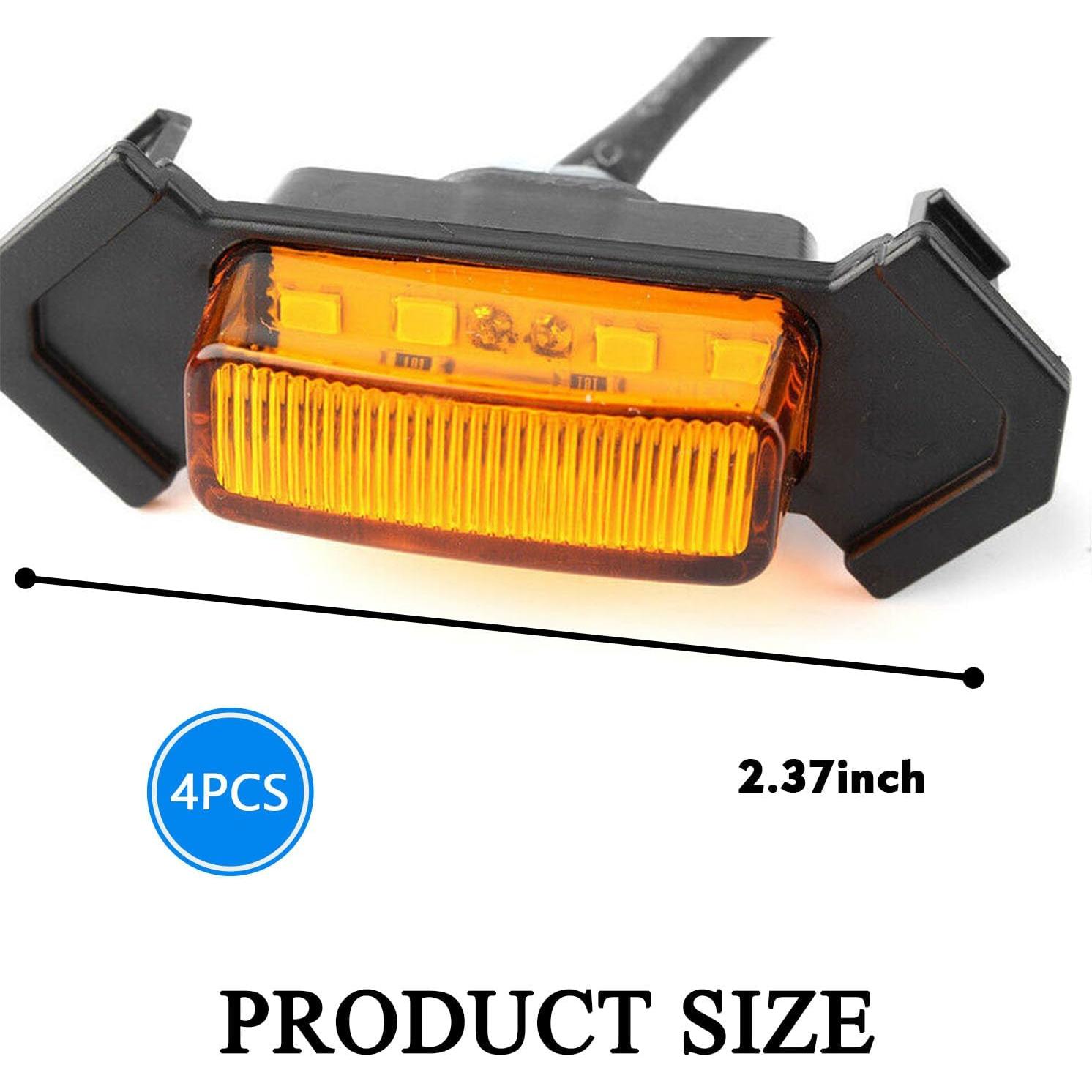 4 Luces LED Ámbar para Parrilla Toyota Tacoma TRD PRO 2016-2019