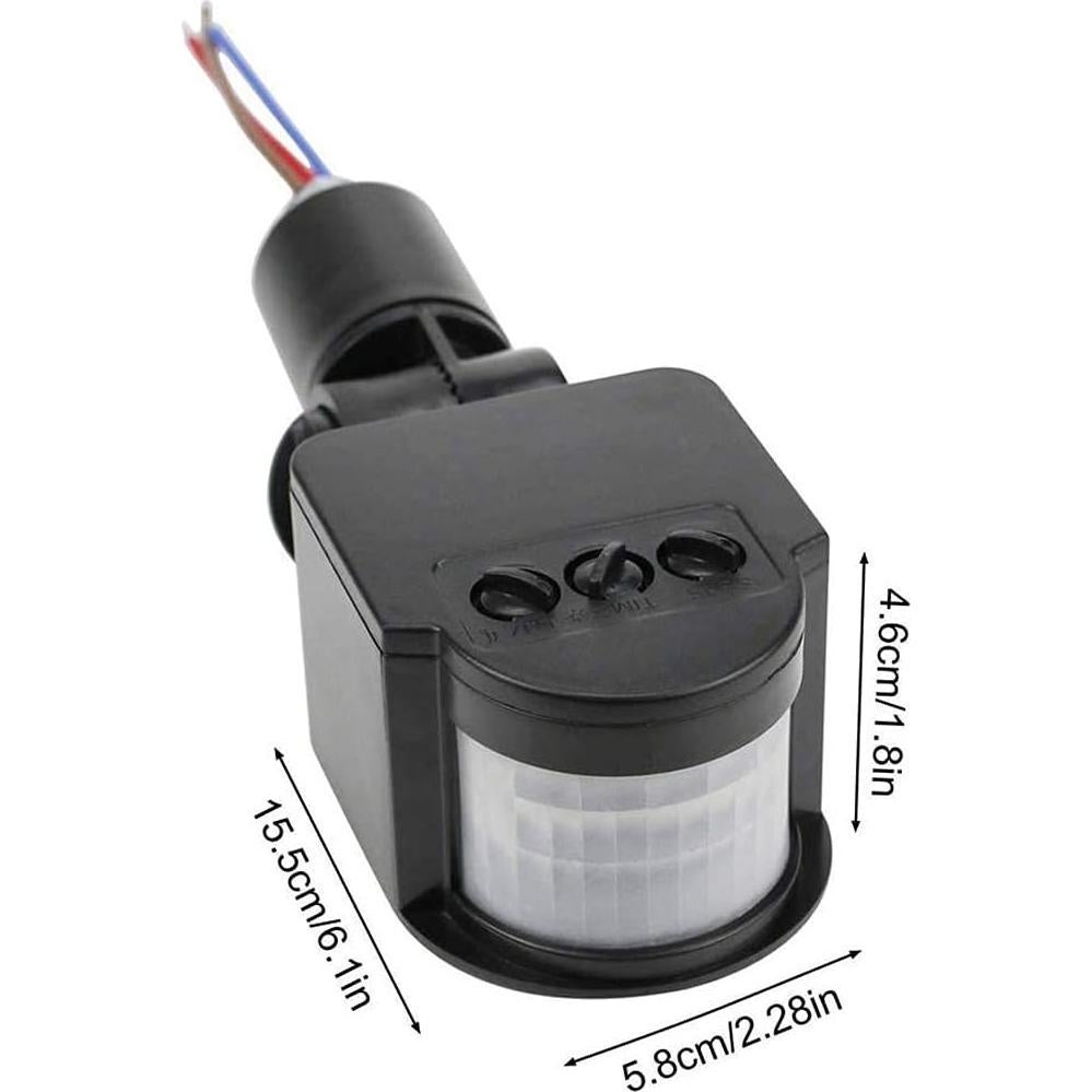 Sensor de Movimiento PIR Infrarrojo HiLetgo DC 12V 10m