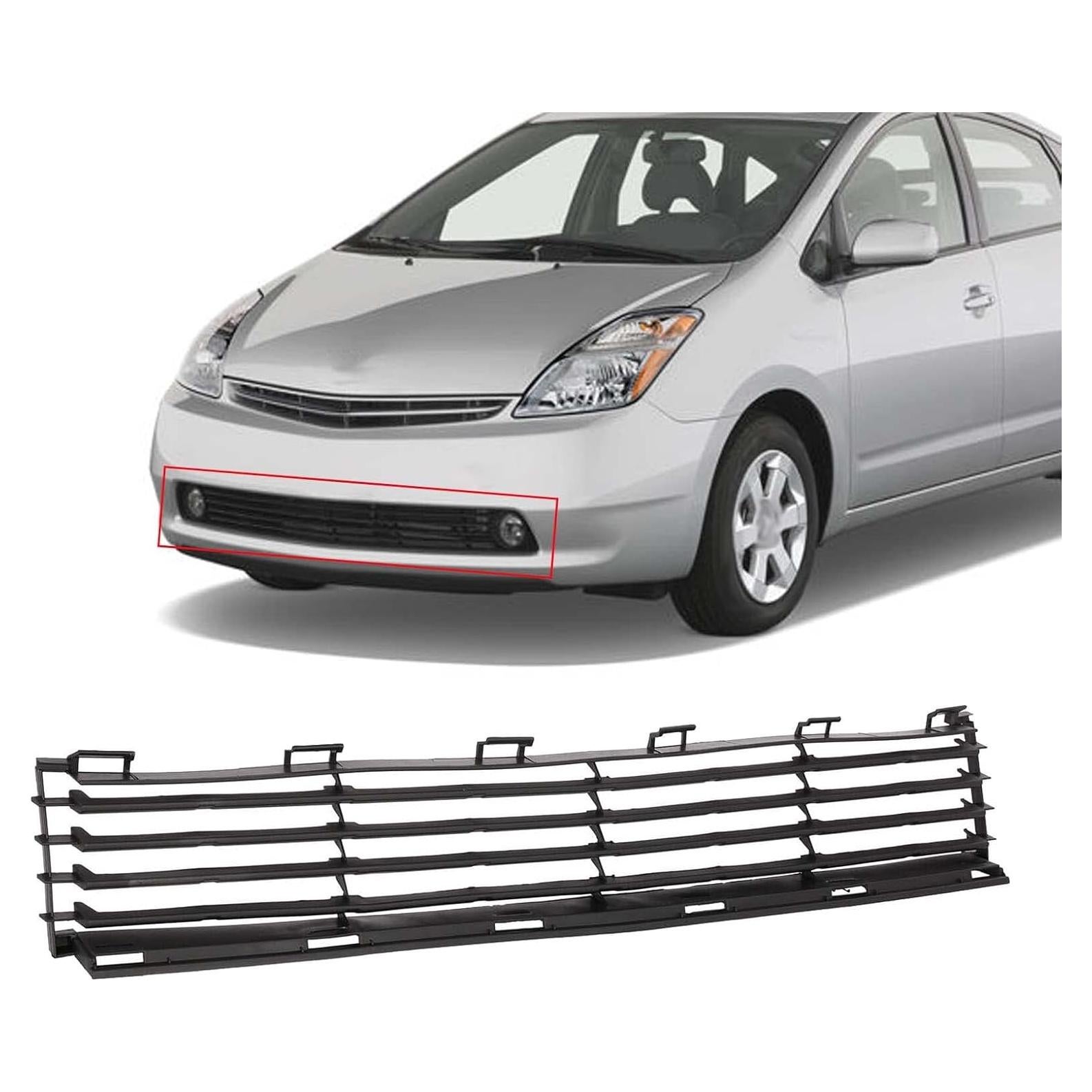 Parrilla Inferior Parachoques Delantera Partzer Toyota Prius 2004-2009