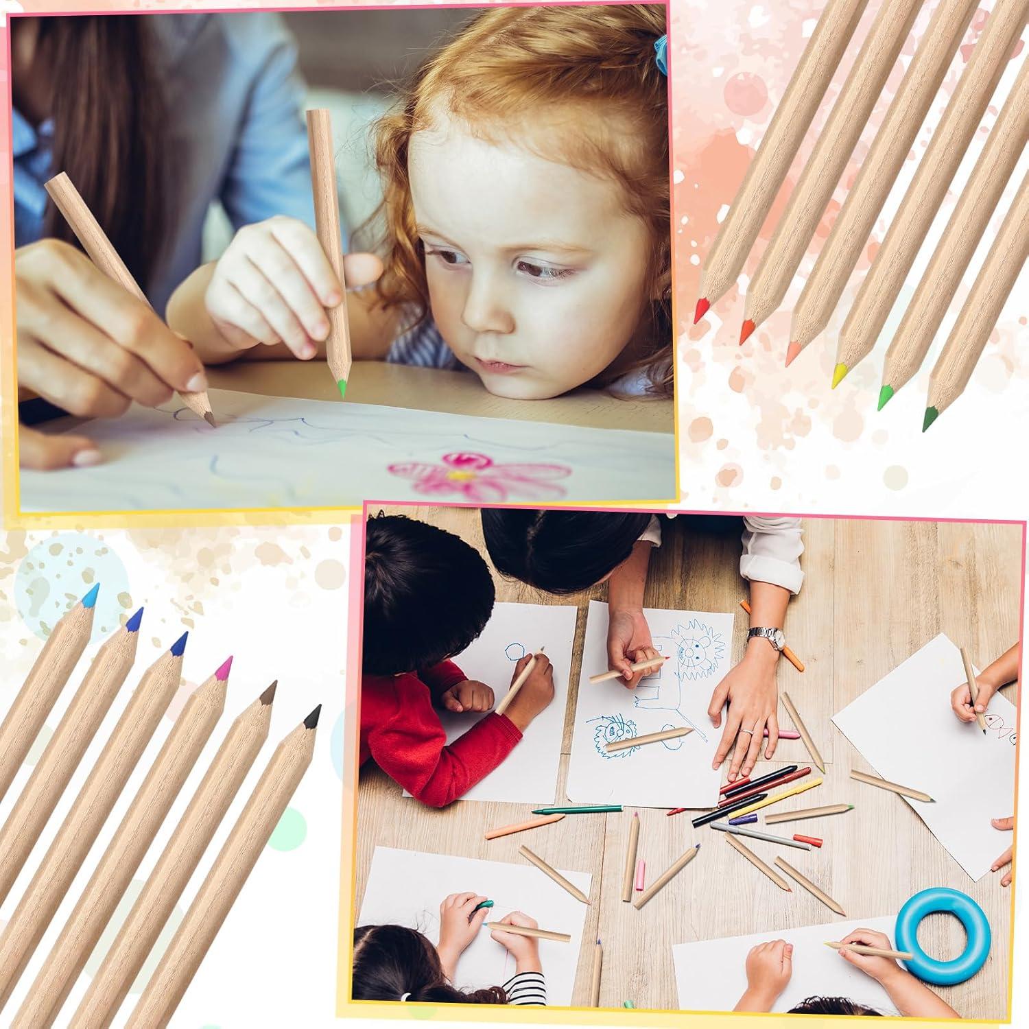 Set de 12 Lápices de Color Mini Sinload para Niños