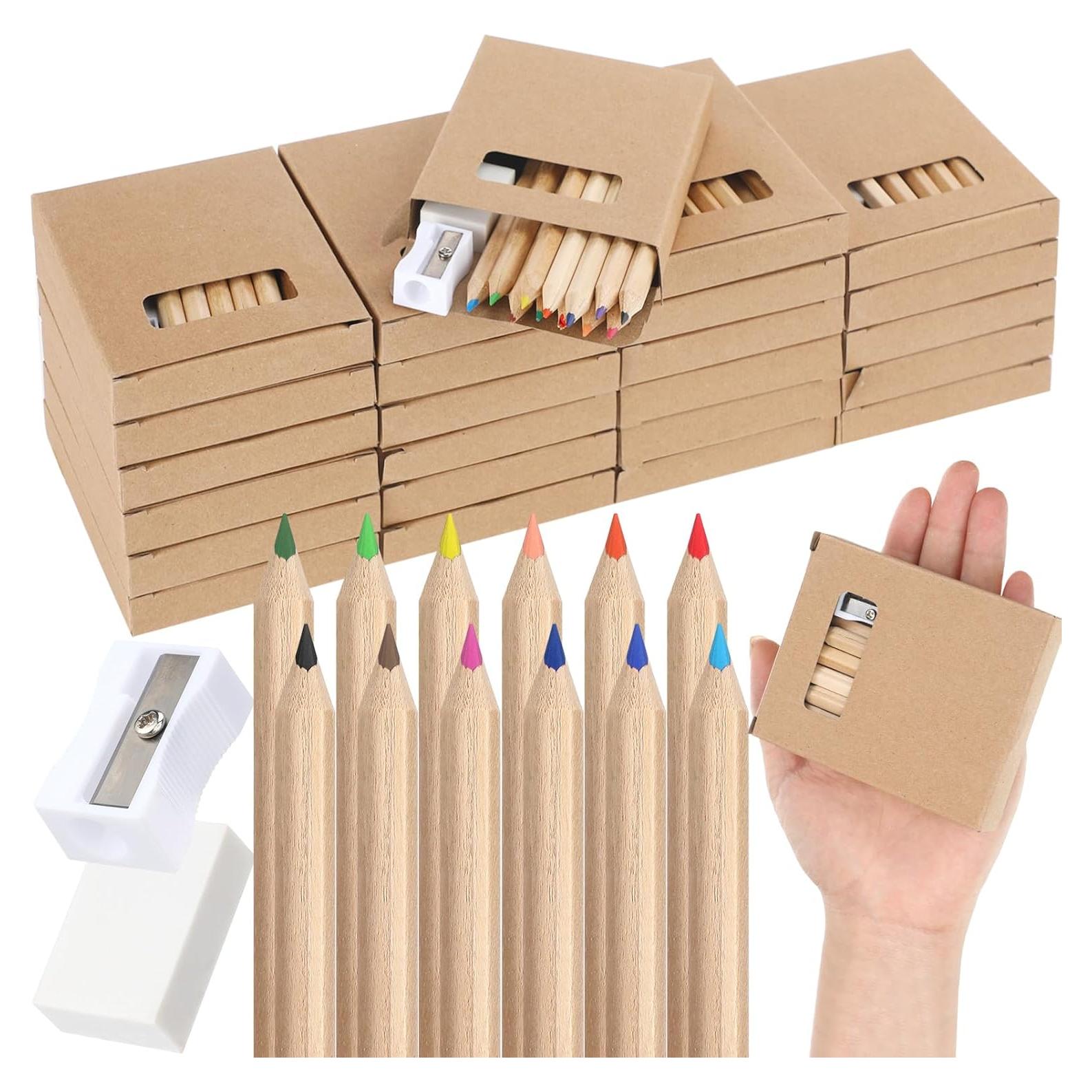 Set de Dibujo Mini Sinload 36 Lápices de Color 8.7 cm