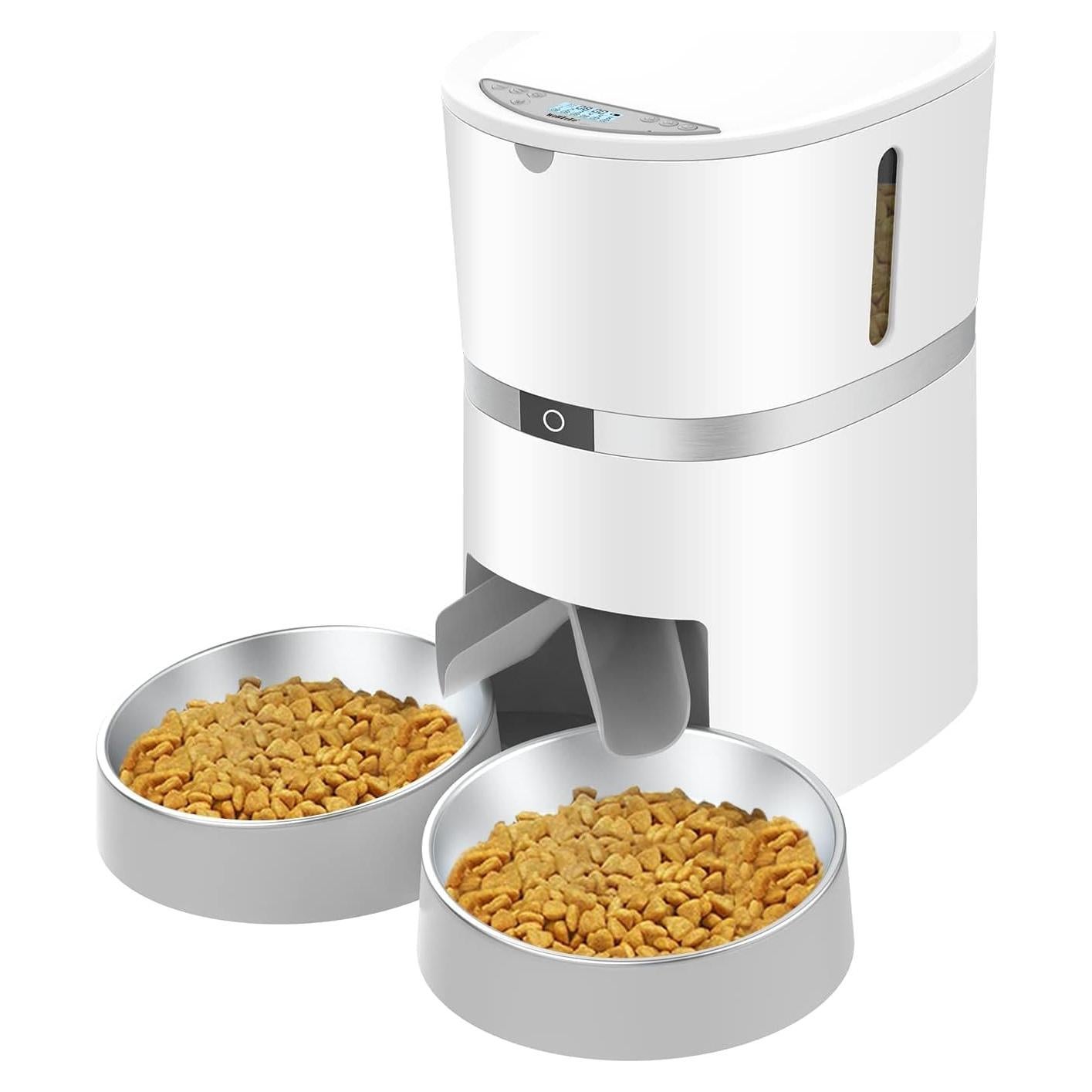 Comedero Automático WellToBe para Gatos y Perros Pequeños