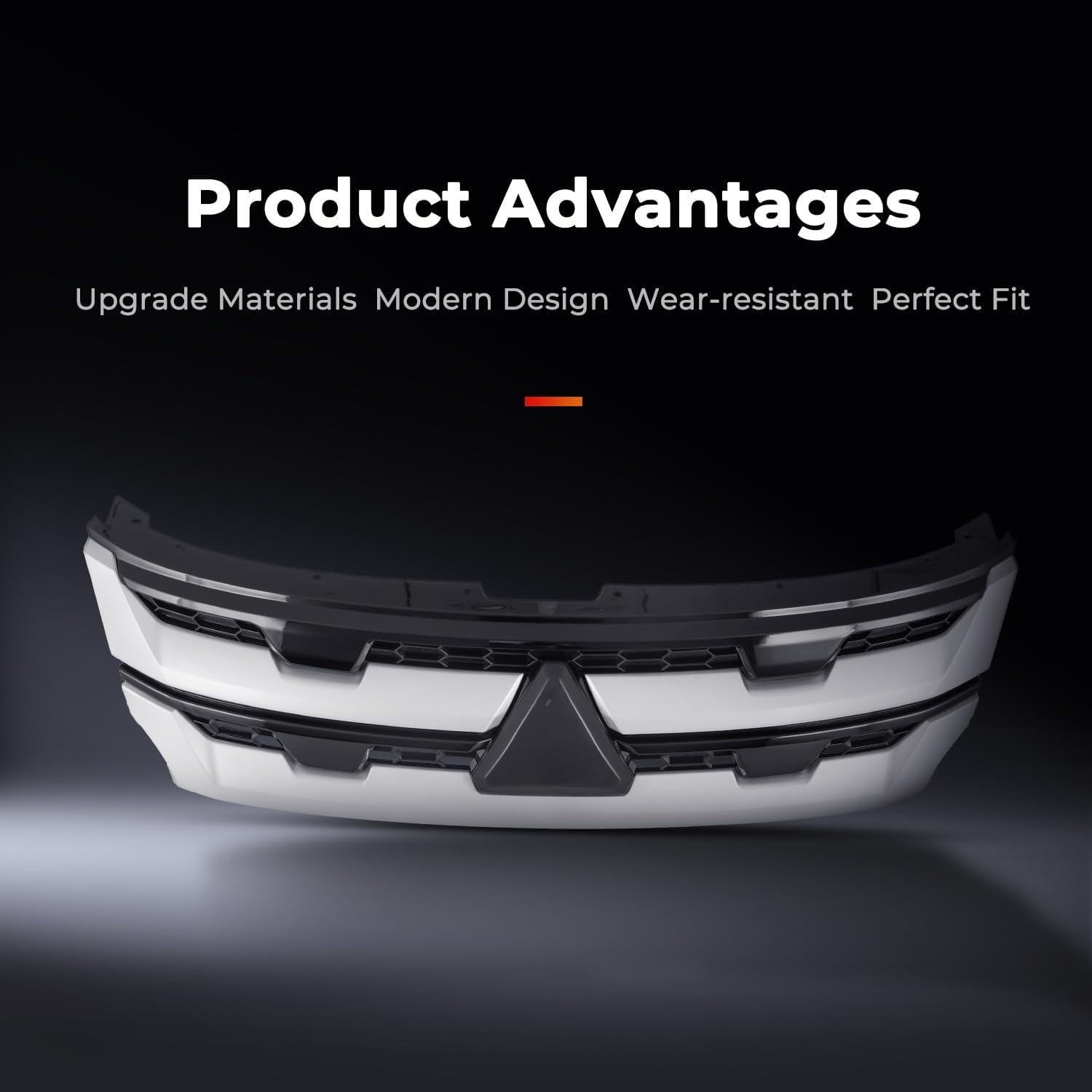 Parrilla Frontal Mitsubishi Outlander Sport RVR 2020-2024 Partzer