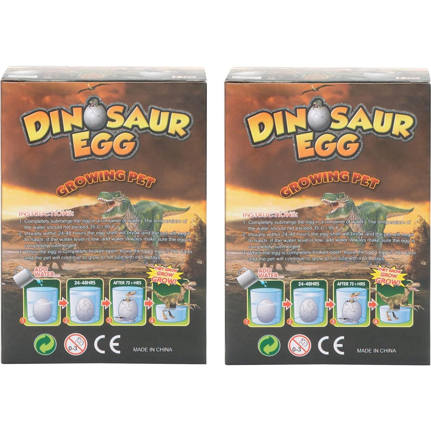 Huevo de Dinosaurio Sorpresa Class Collections - Paquete de 2