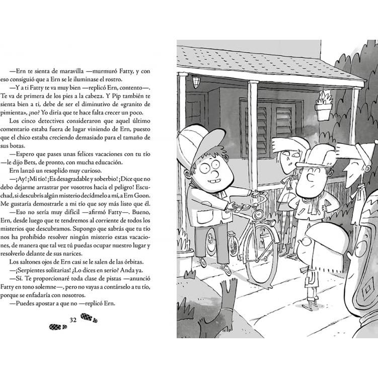 Los cinco detectives 6 - Misterio en la casa escondida