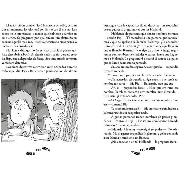 Los cinco detectives 6 - Misterio en la casa escondida