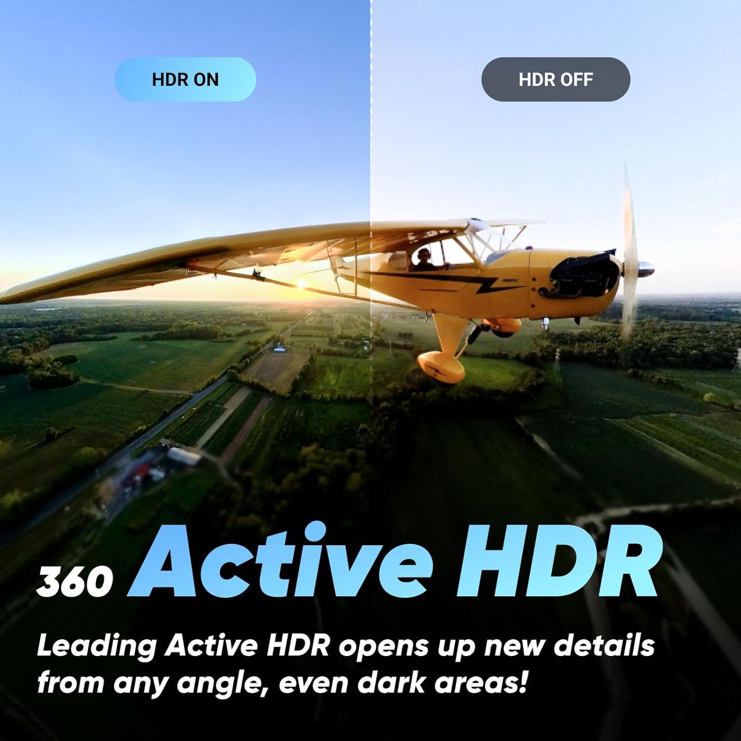 Cámara de Acción 360 Insta360 X3 5.7K HDR Impermeable