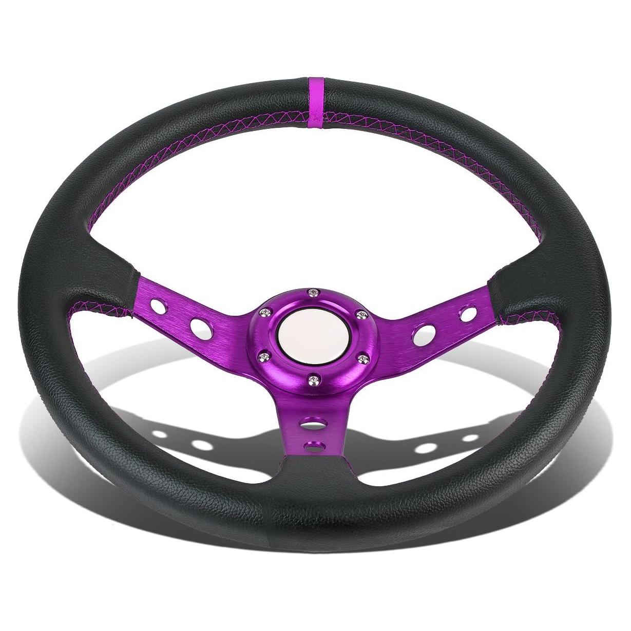 Volante de Carreras DNA MOTORING 350mm Universal Aluminio