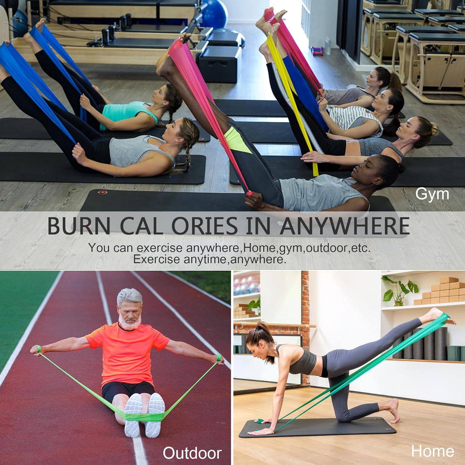 Banda de Resistencia Lianjindun Amarilla X-Ligera 0.25mm