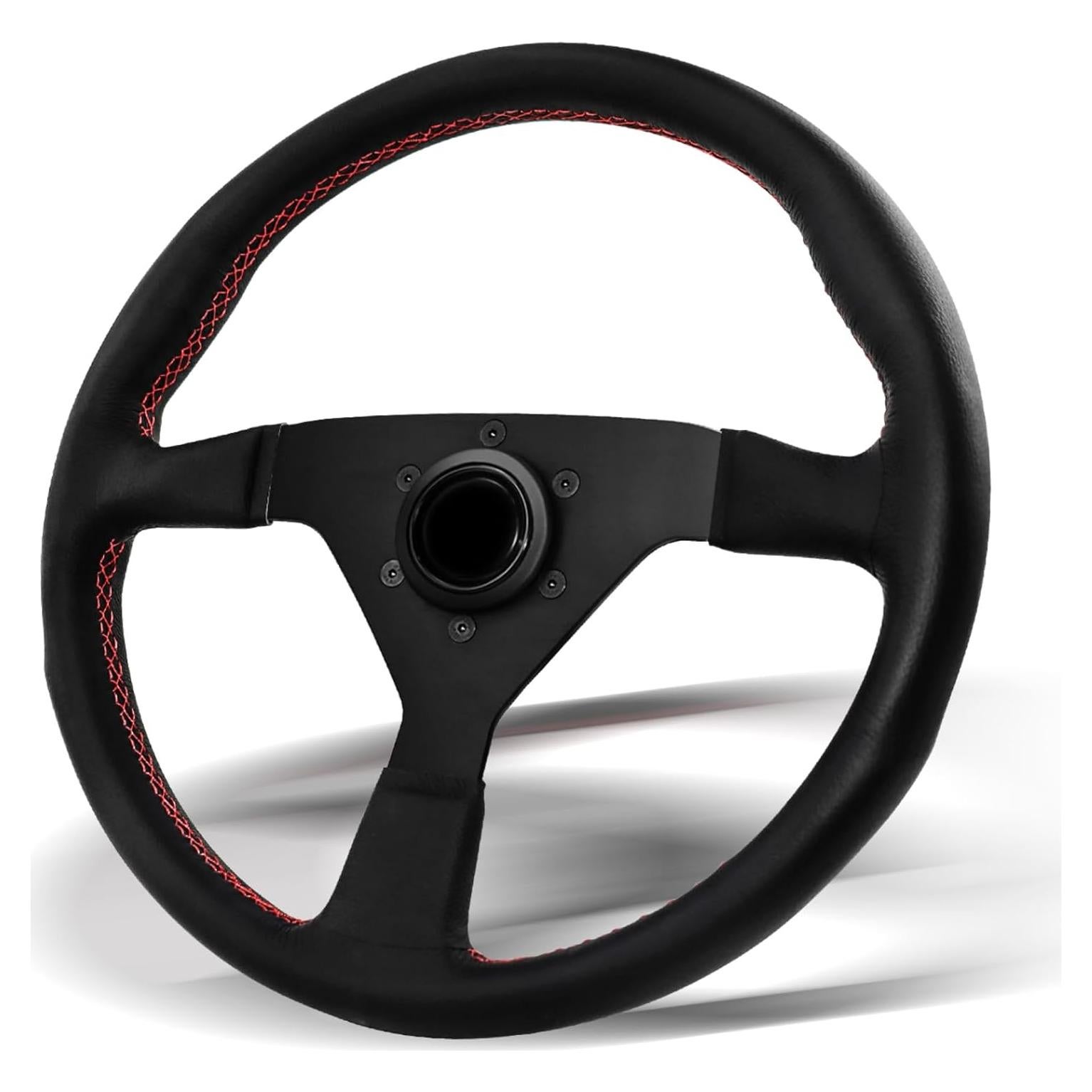 Volante de Carreras VOONKE 34 cm Universal con Claxon