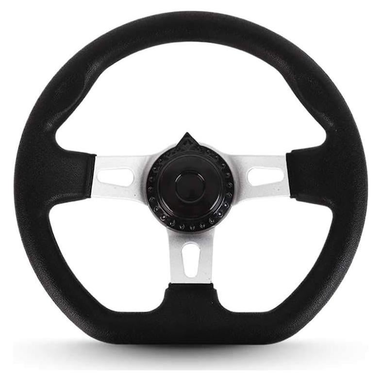 Volante de Kart MJFUNTXY 27 cm con Liberación Rápida