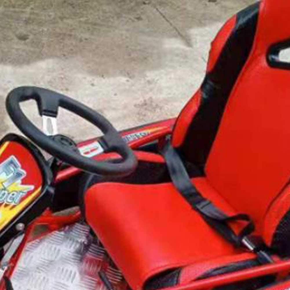 Volante de Kart MJFUNTXY 27 cm con Liberación Rápida