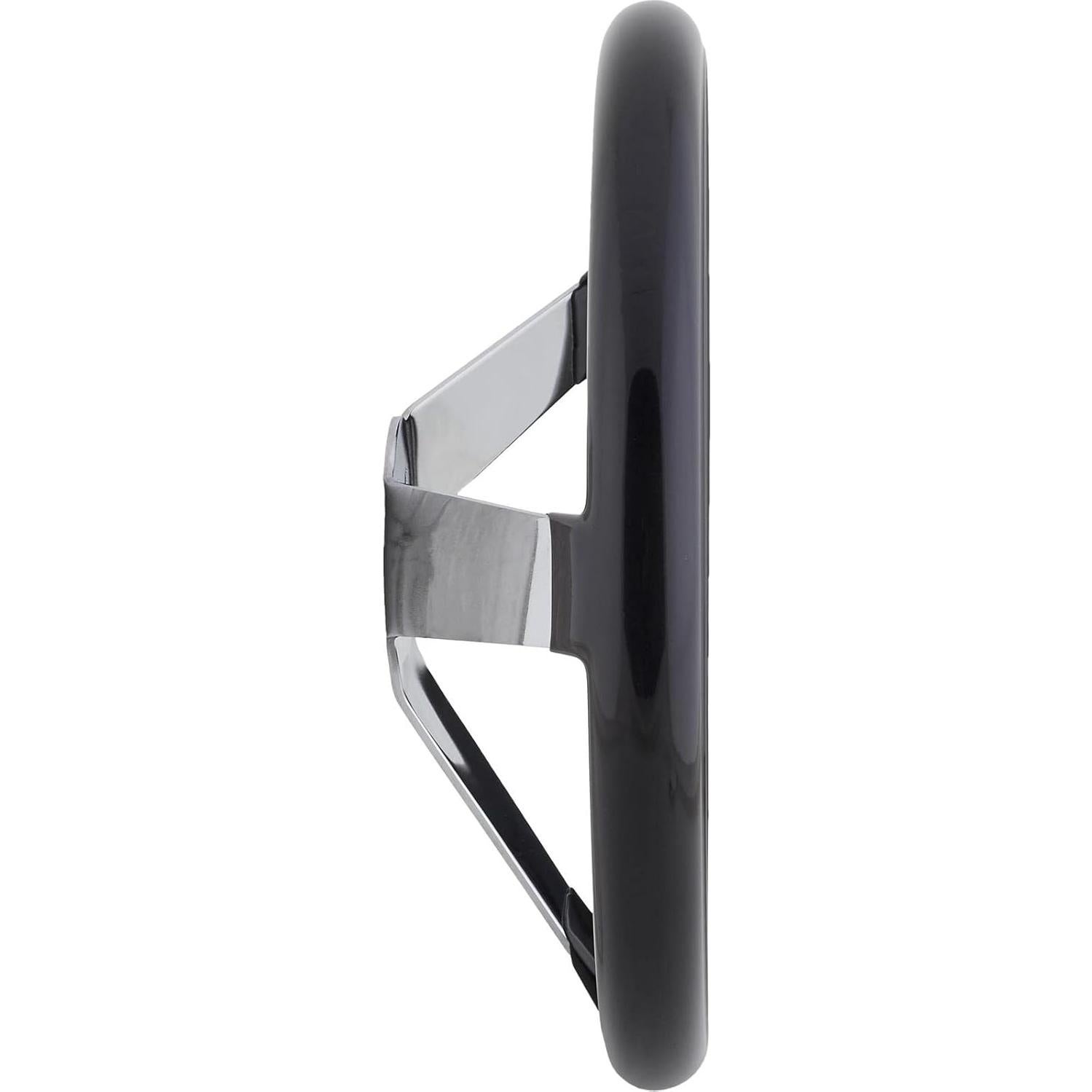 Volante de Automóvil Speedway Motors 12" Negro con Rayos de Cromo