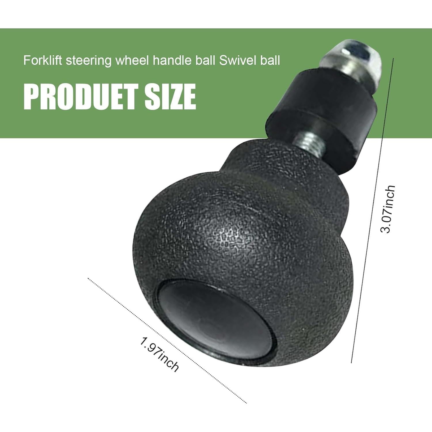 Perilla de Volante Antideslizante Shakas 2 Piezas 7.8 cm