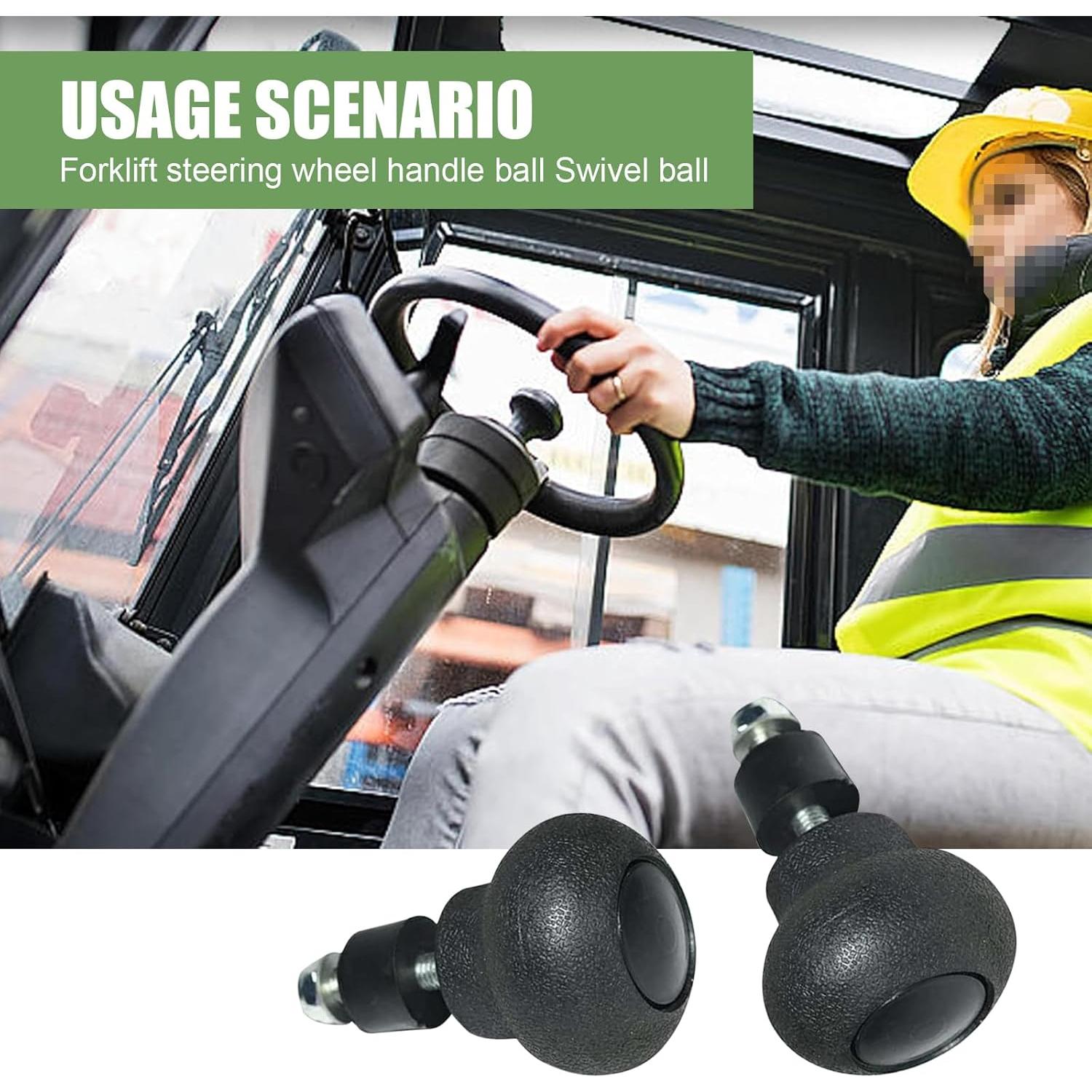 Perilla de Volante Antideslizante Shakas 2 Piezas 7.8 cm