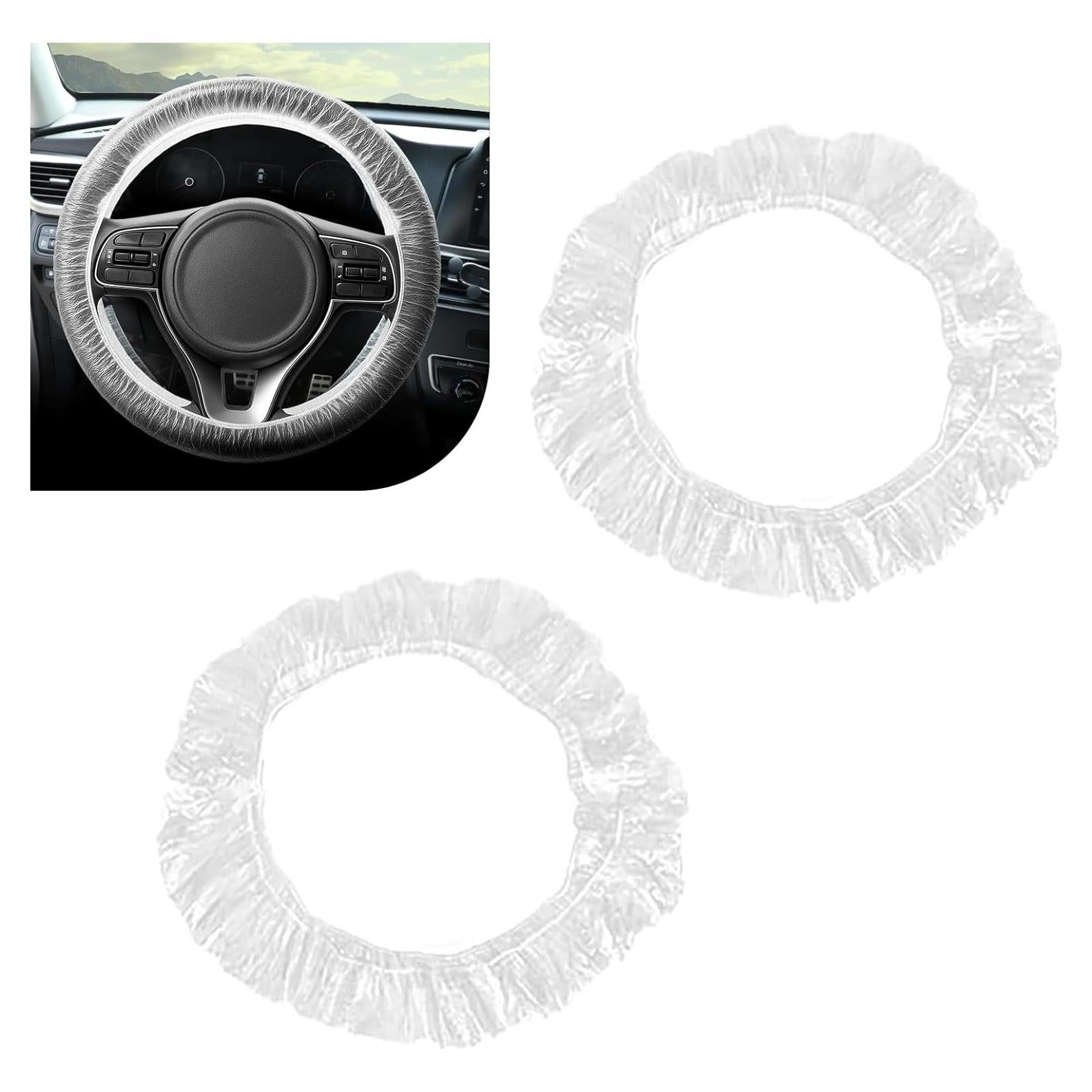 100 Cubiertas Desechables de Volante Titgoes 40 cm Elásticas