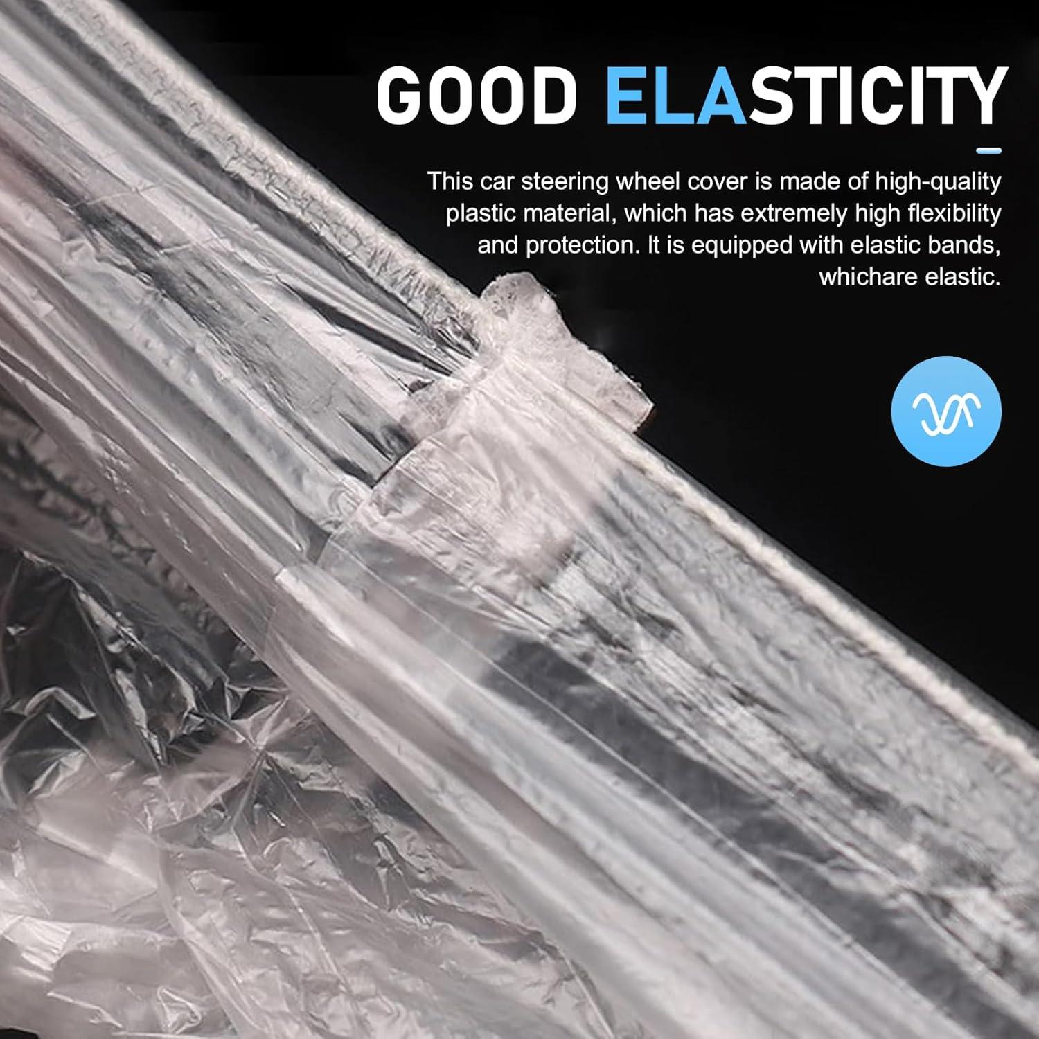 100 Cubiertas Desechables de Volante Titgoes 40 cm Elásticas