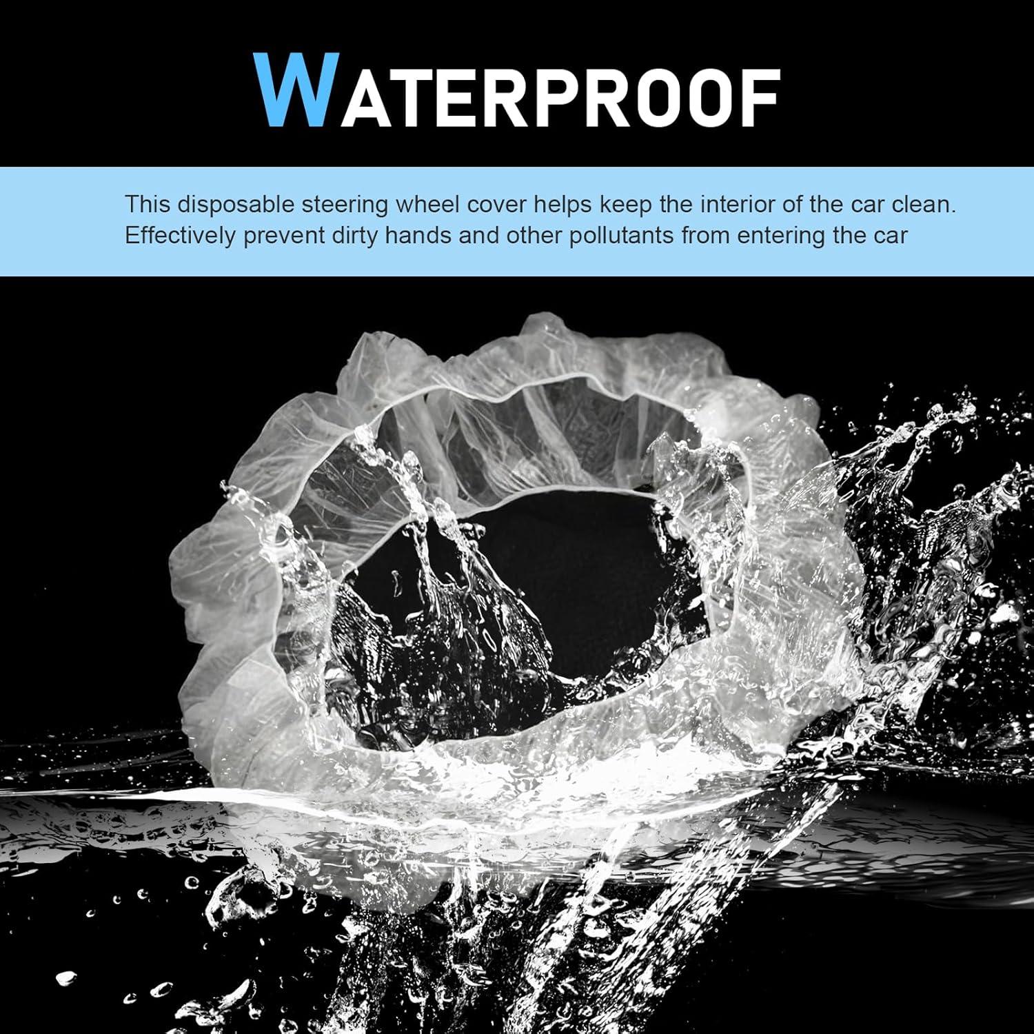 100 Cubiertas Desechables de Volante Titgoes 40 cm Elásticas