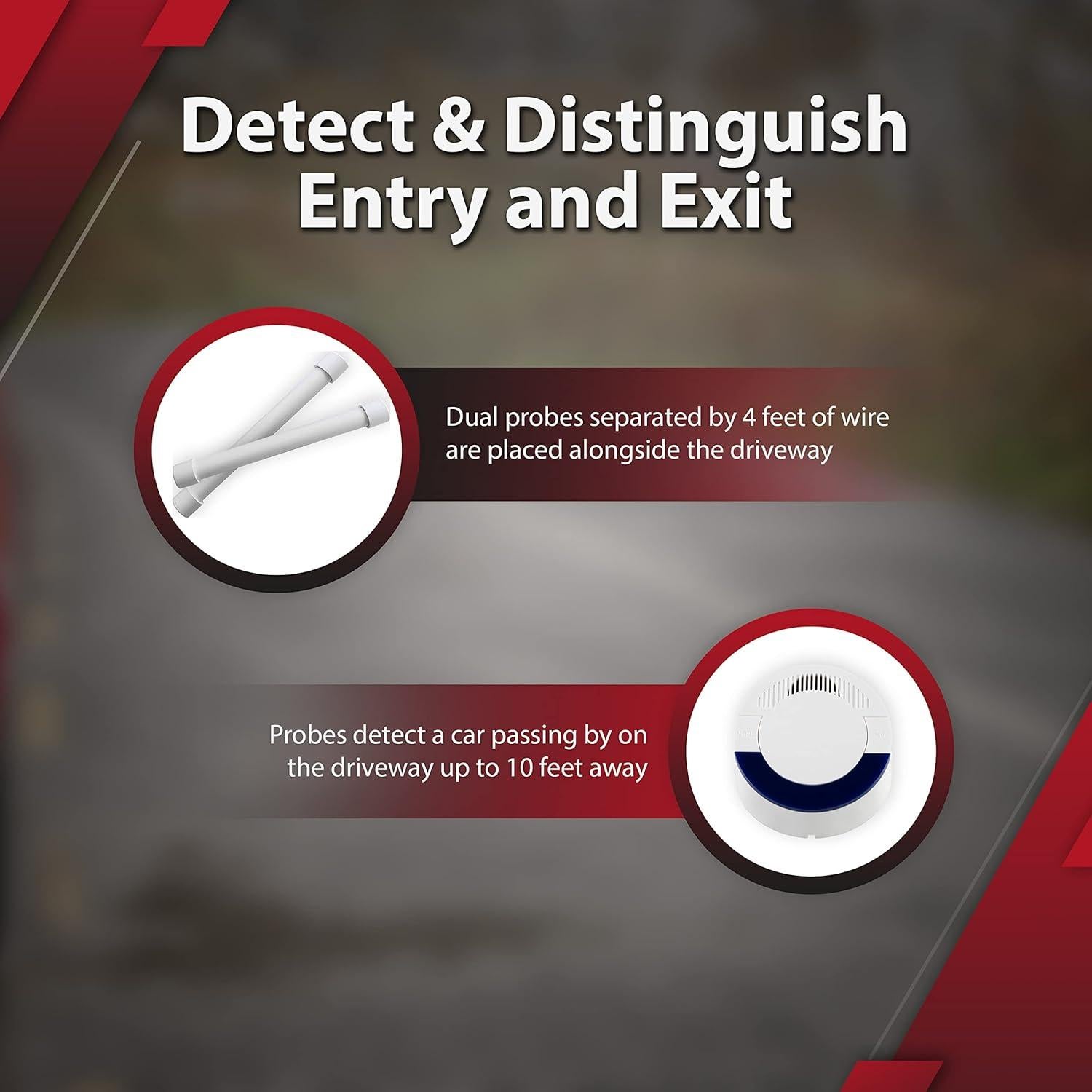 Sistema de Alarma Dakota Alert DUAL-4000, Rango 1.61 km