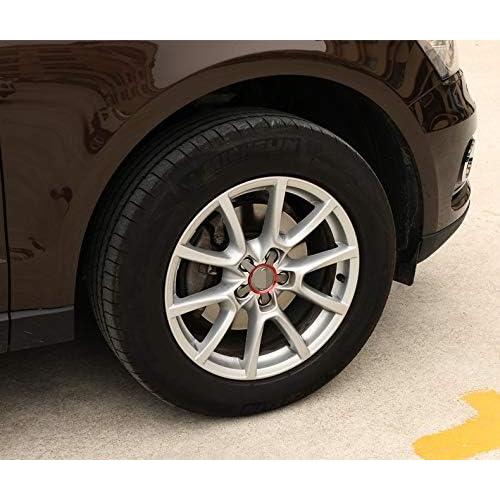 Anillo Decorativo Central de Rueda x xotic tech Rojo 63mm