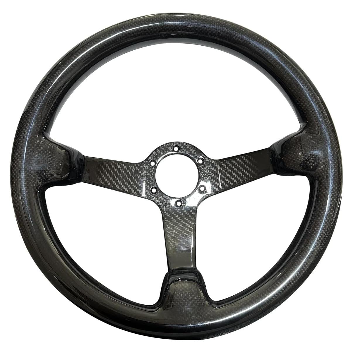 Volante de Carreras Hiracing Fibra de Carbono 35.5cm Universal