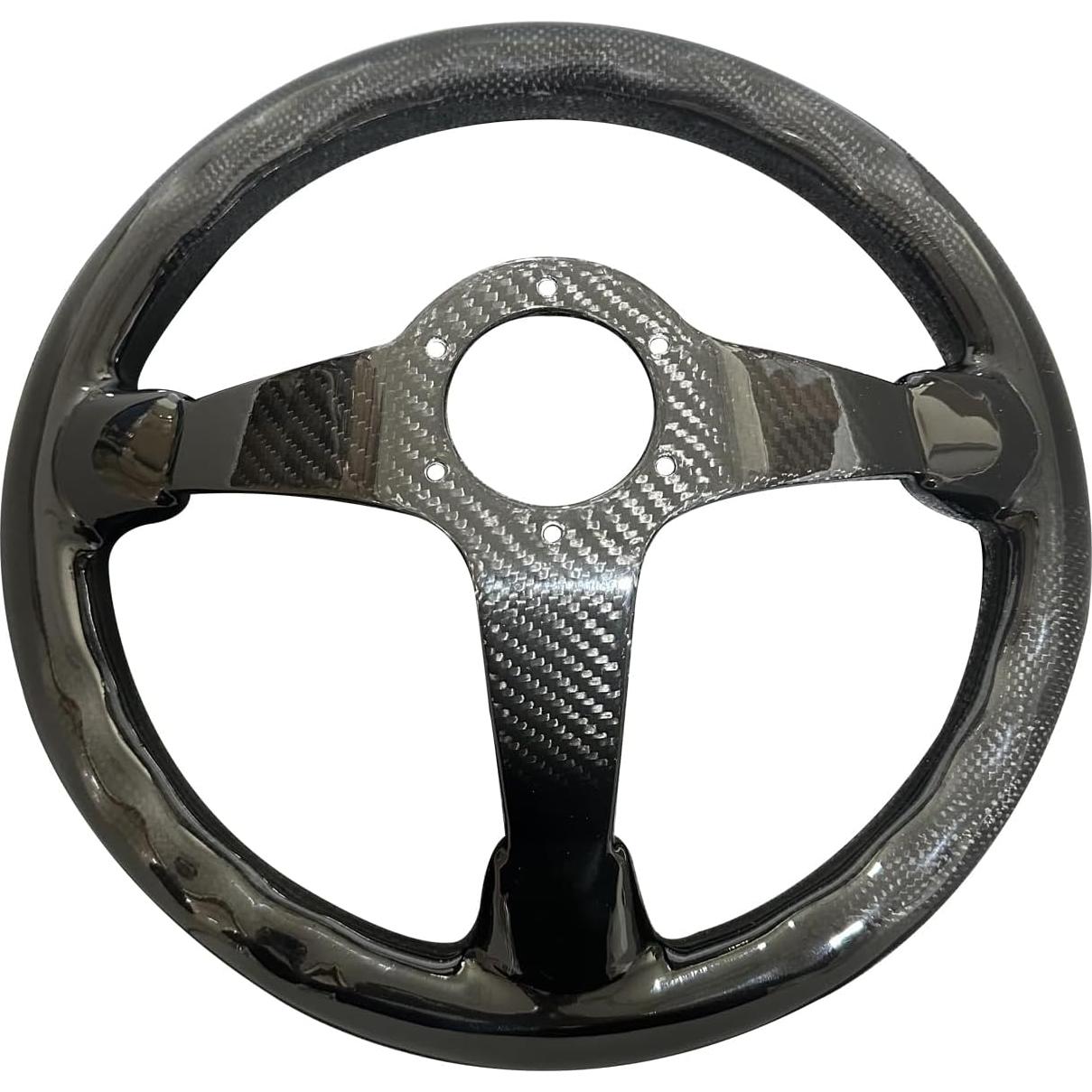 Volante de Carreras Hiracing Fibra de Carbono 35.5cm Universal