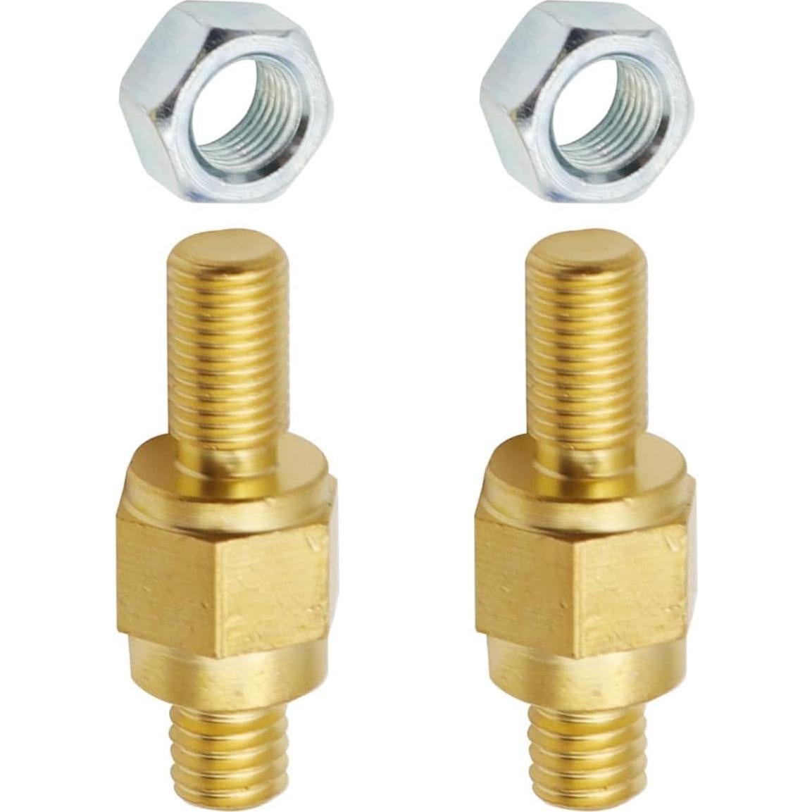 Terminales de Batería de Latón BELOMI - Paquete de 2, 9cm