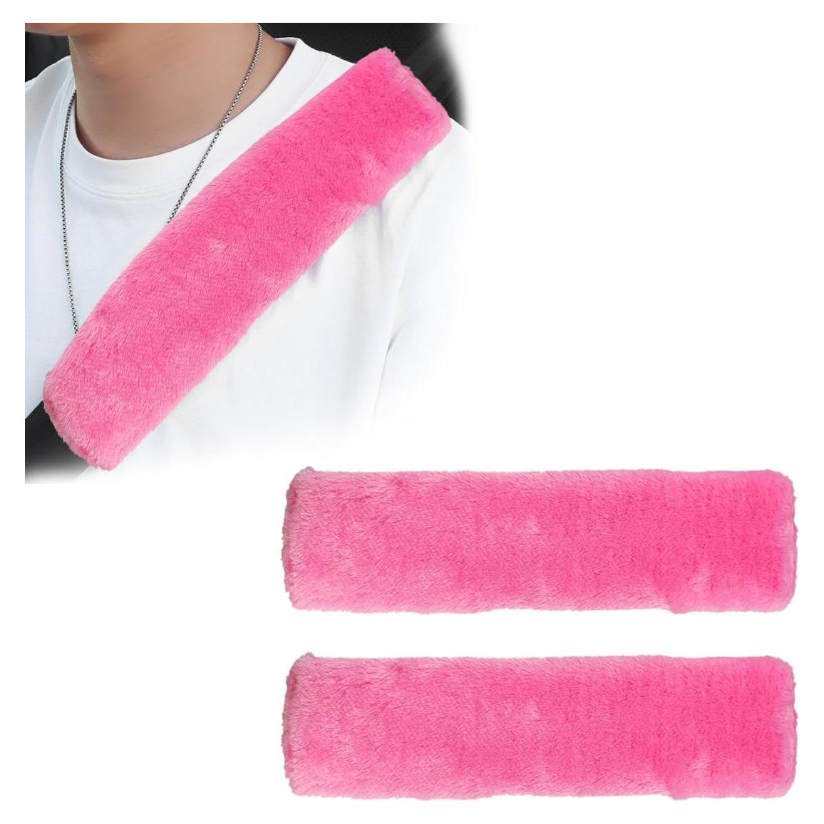 Almohadillas para Cinturón de Seguridad Suvnie 2 PCS Rosa