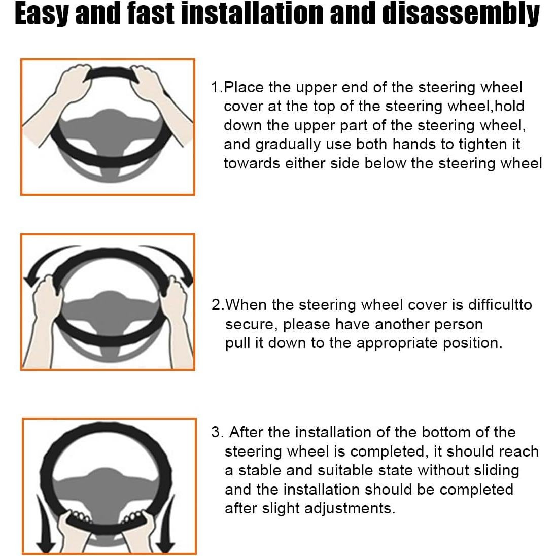 Funda de Volante Bittwee Gris 38.5 cm Antideslizante Transpirable