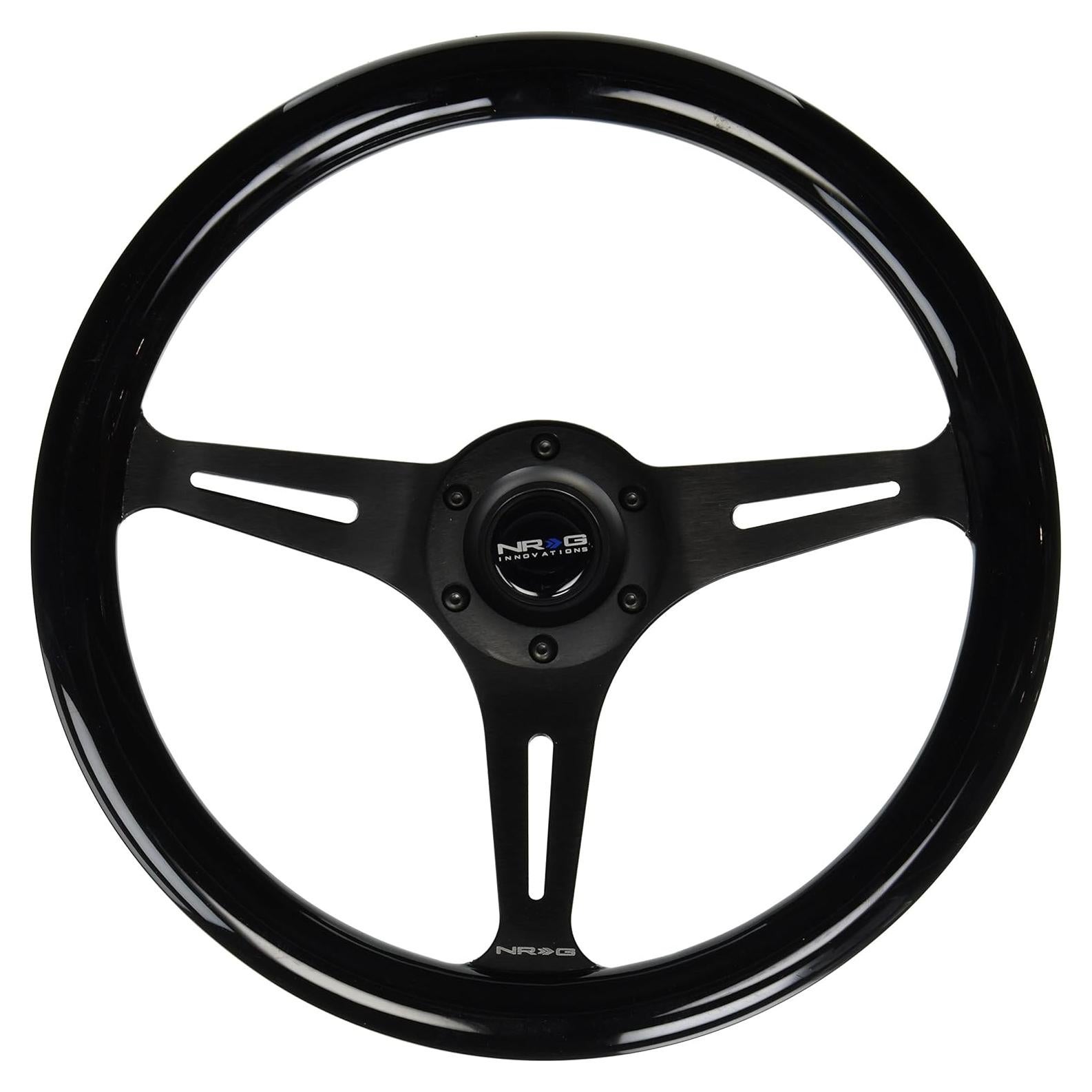 Volante de Madera Clásica NRG Innovations 350mm 25mm Profundo