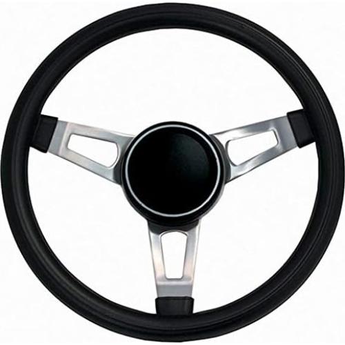 Volante Grant 846 Clásico 38.1cm Negro 3 Rayos con Claxon