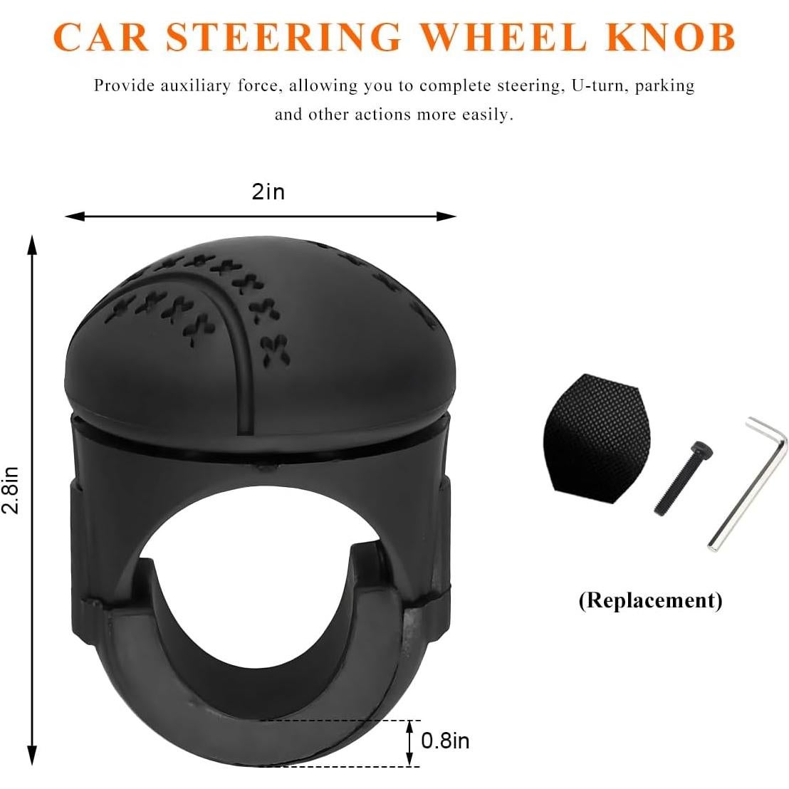 Girador de Volante YTFRL Antideslizante 360° para Vehículos