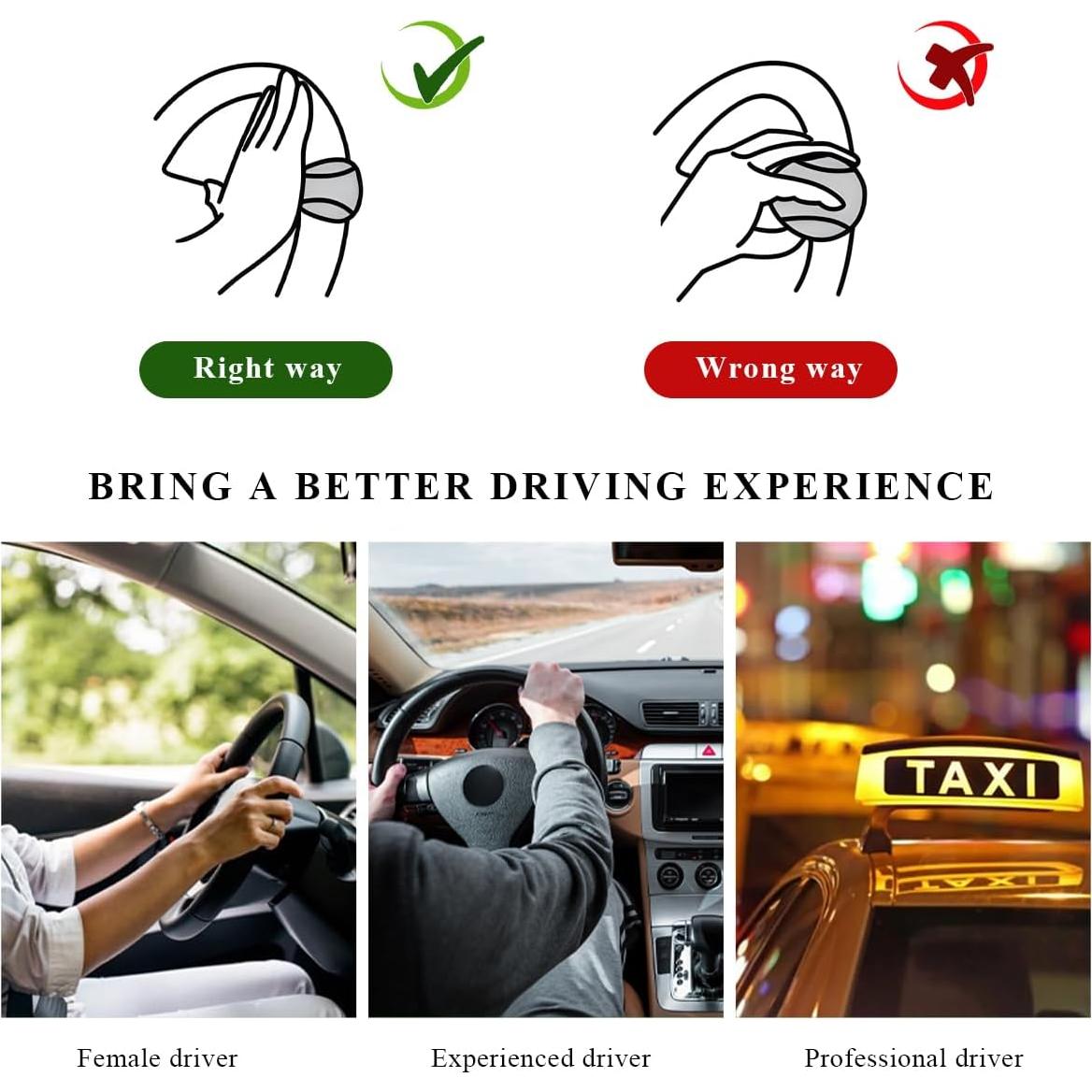 Girador de Volante YTFRL Antideslizante 360° para Vehículos