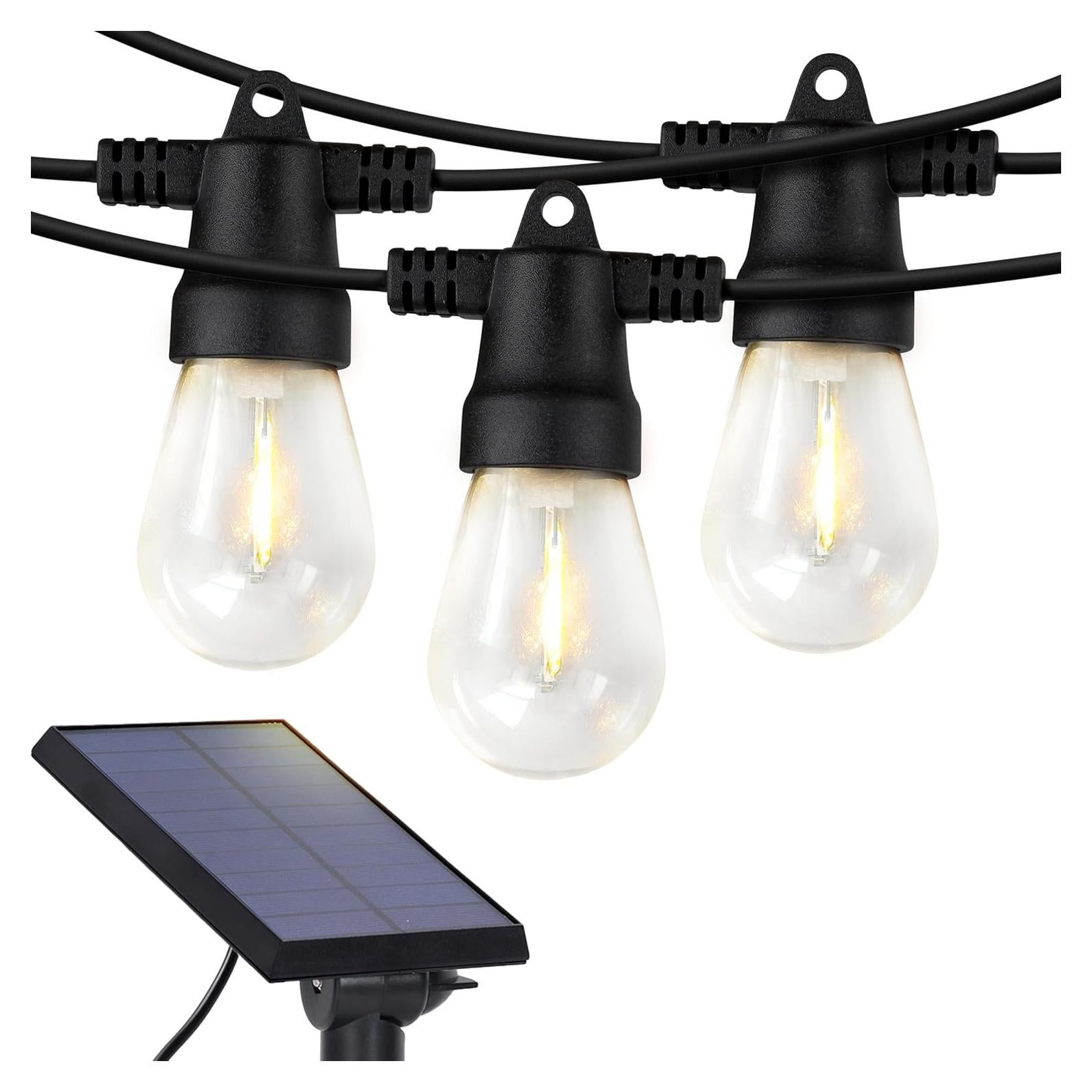 Luces de Cadena Solares Brightech 8,23 m 12 Bombillas LED