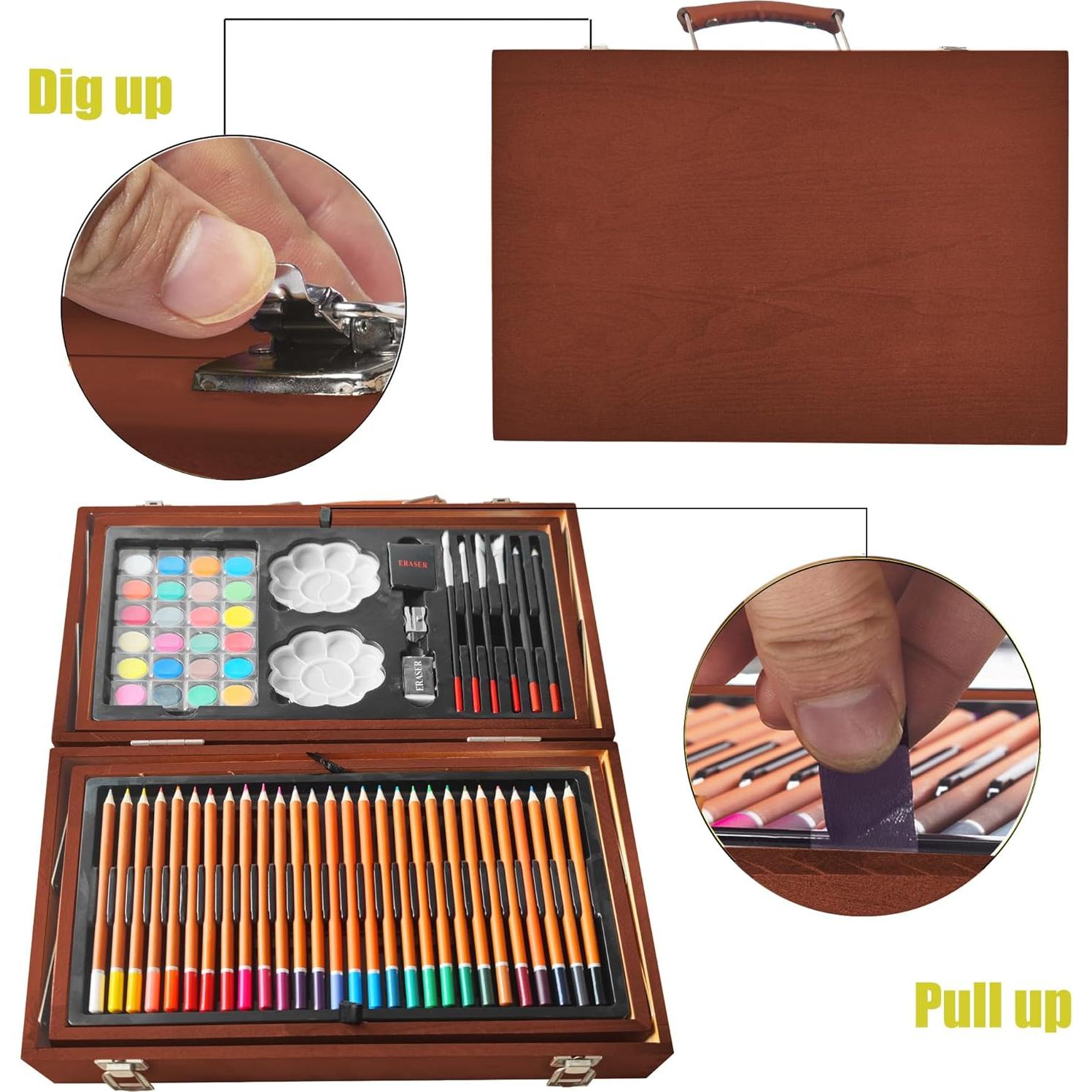 Kit de Arte KINSPORY L137 con 139 Suministros Creativos