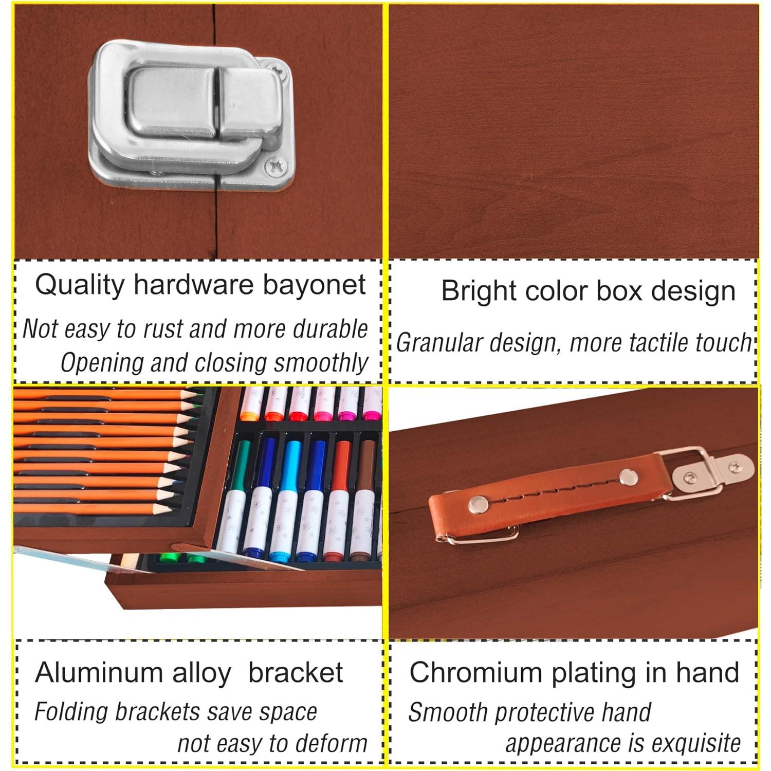 Kit de Arte KINSPORY L137 con 139 Suministros Creativos