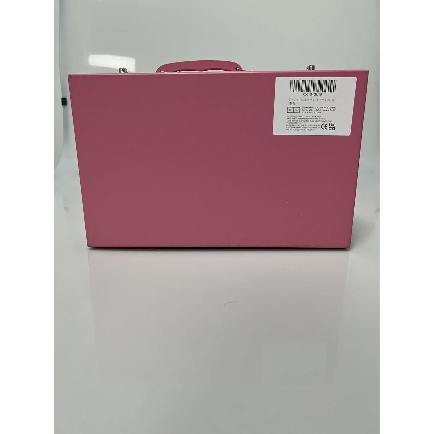 Kit de Arte KINSPORY 139 Piezas Dibujo y Pintura Rosa