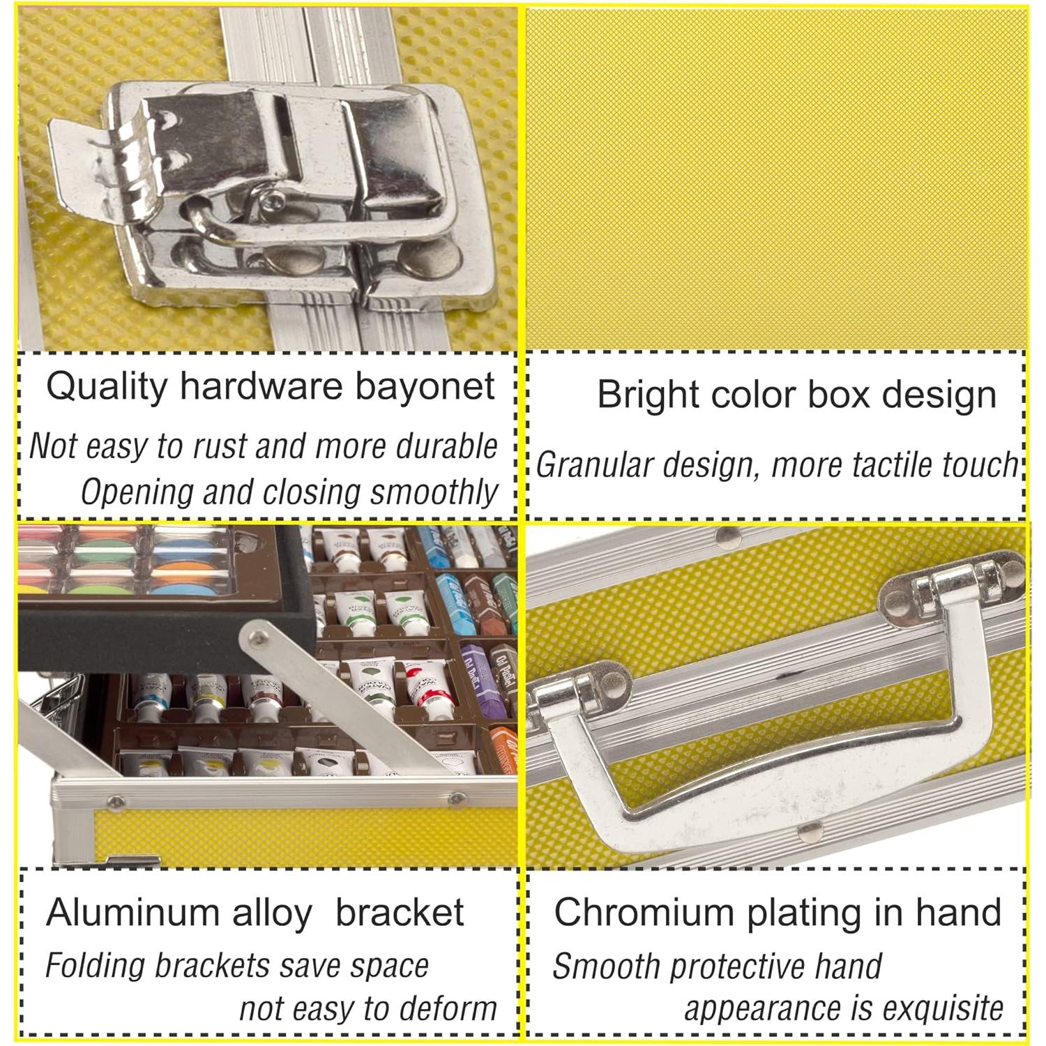 Set de Arte KINSPORY 139 Piezas Dibujo y Pintura Deluxe