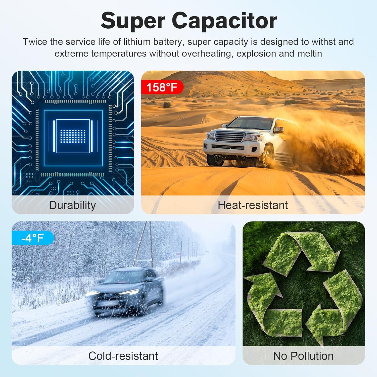 Cámara Dash WiFi 1080P Aquota X16 con Tarjeta 32GB