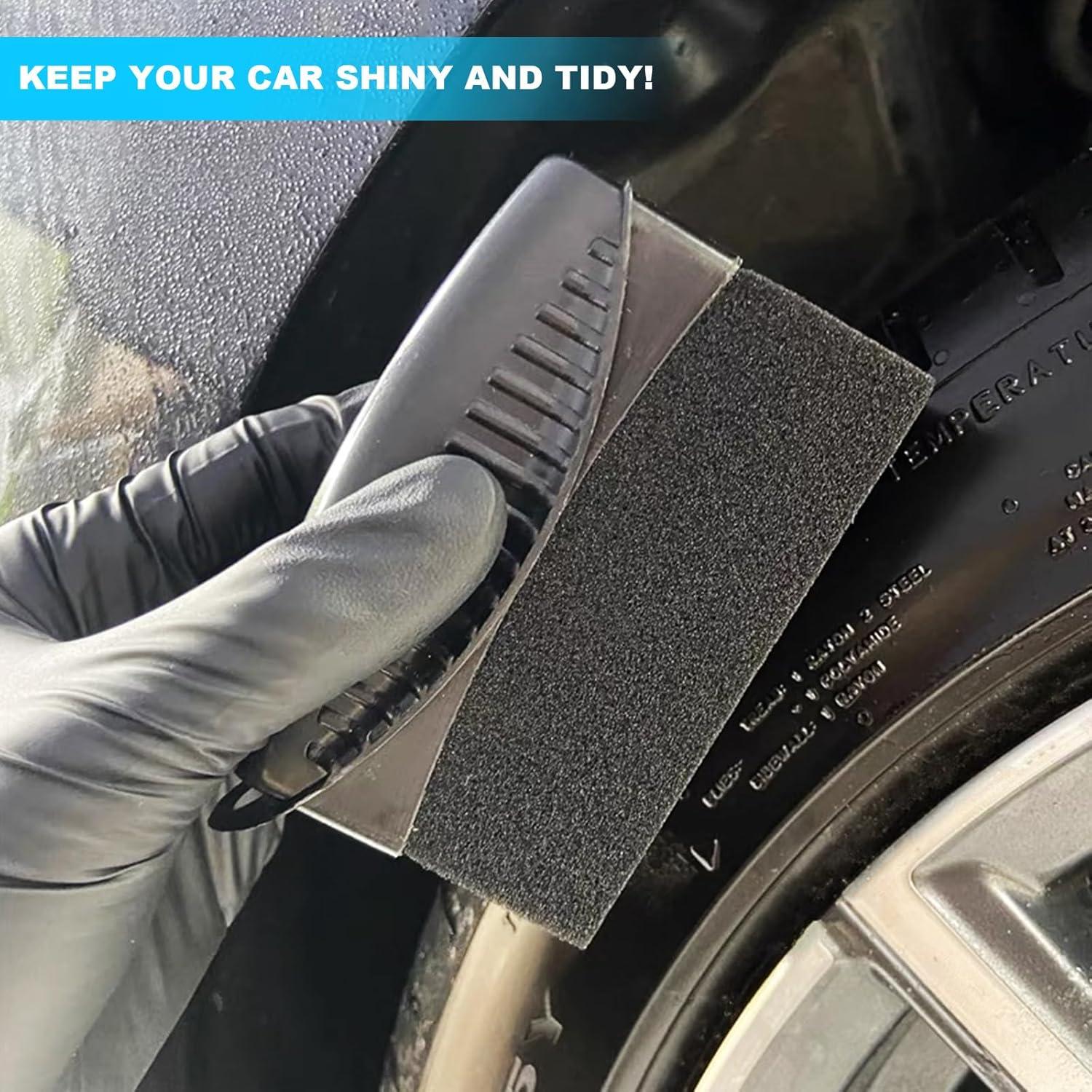 Aplicador de Acabado para Neumáticos Augeny - Esponja Reutilizable