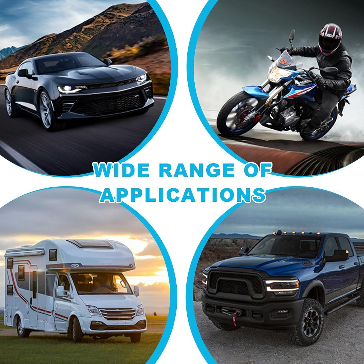 Aplicador de Acabado para Neumáticos Augeny - Esponja Reutilizable