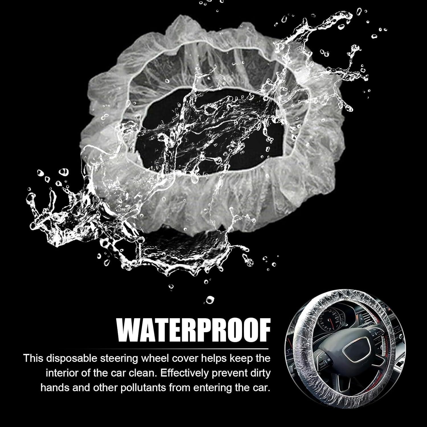 Funda Desechable para Volante de Coche Shakas 100PCS Impermeable