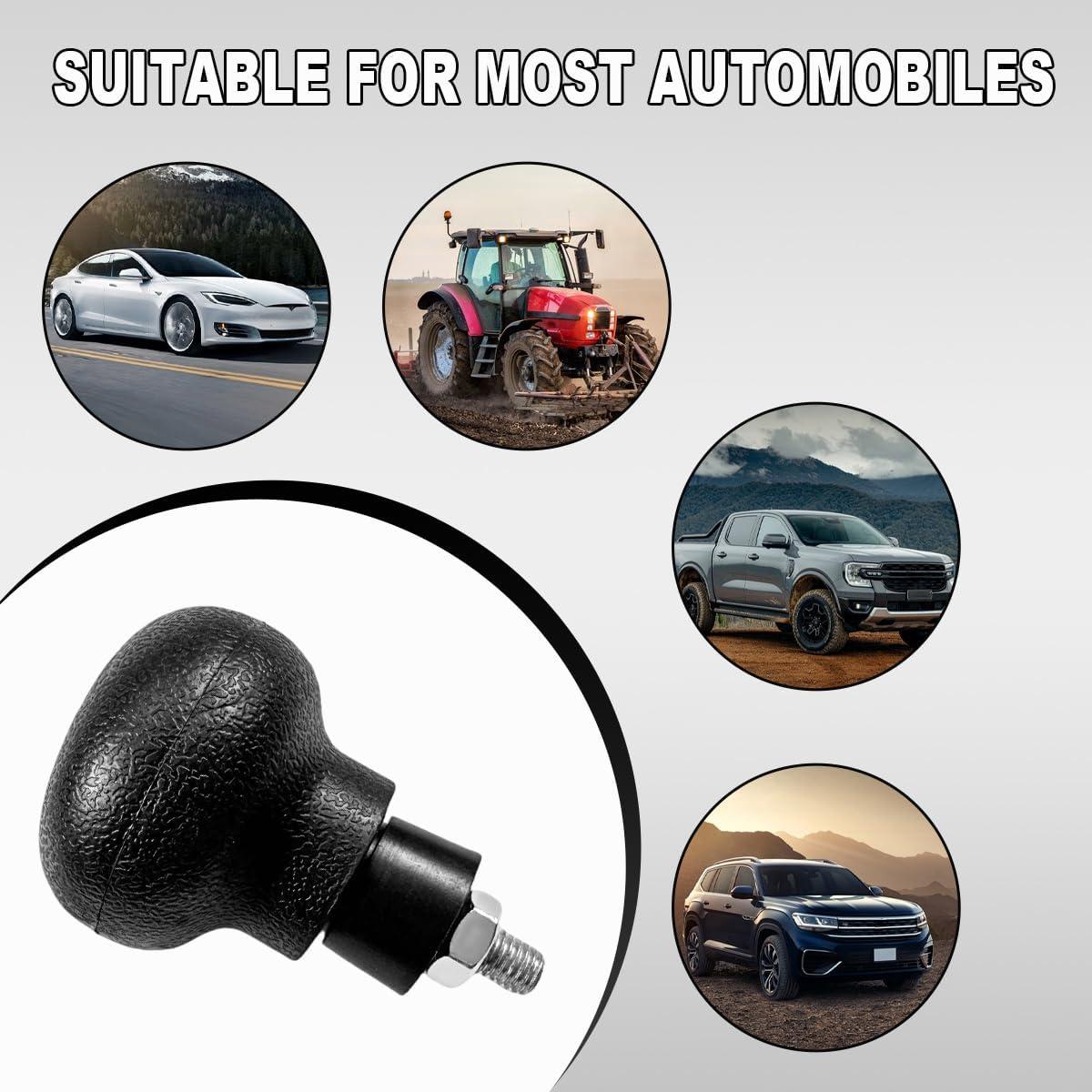 Perilla de Volante Antideslizante DXNQ Universal 7.8x5 cm