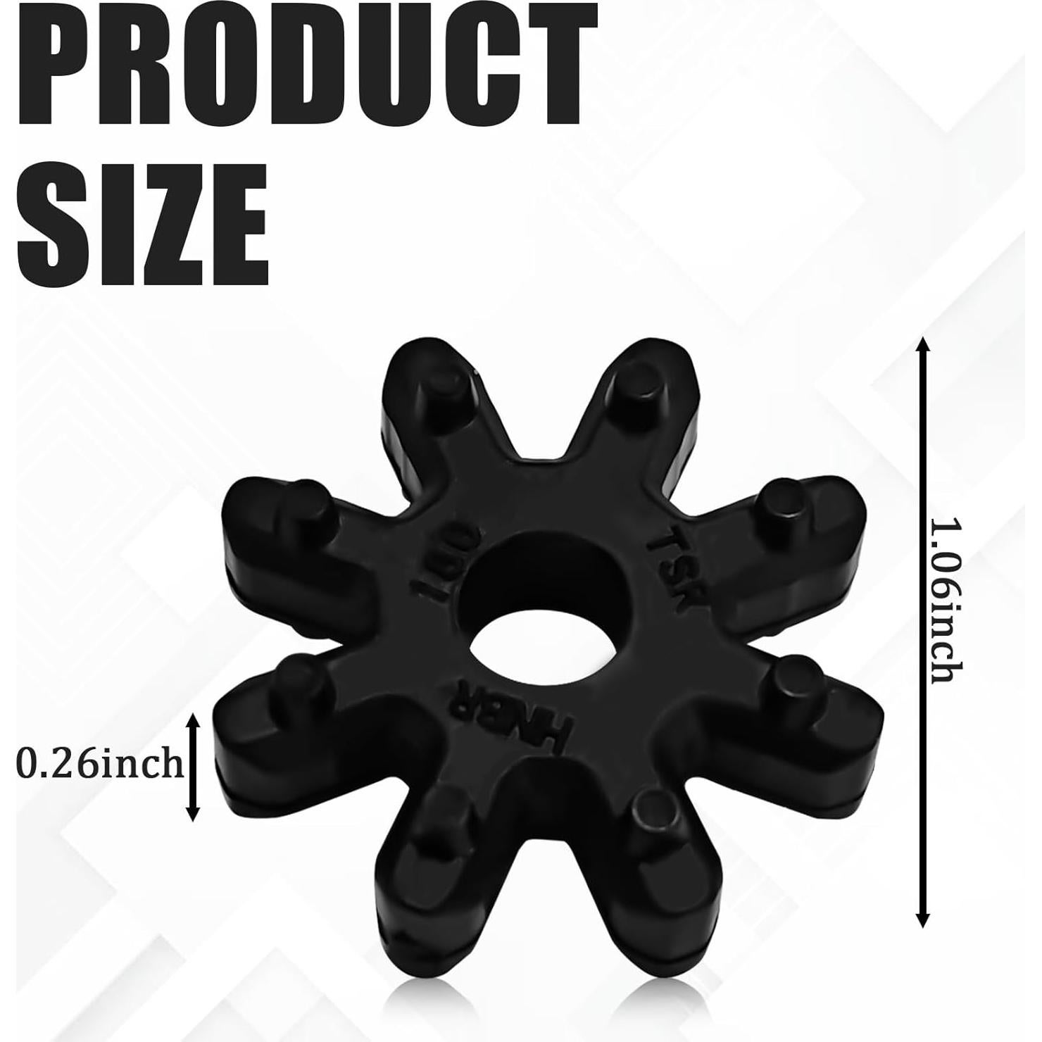 2 Piezas Acoplamiento Columna Dirección Hirificing para Hyundai Kia