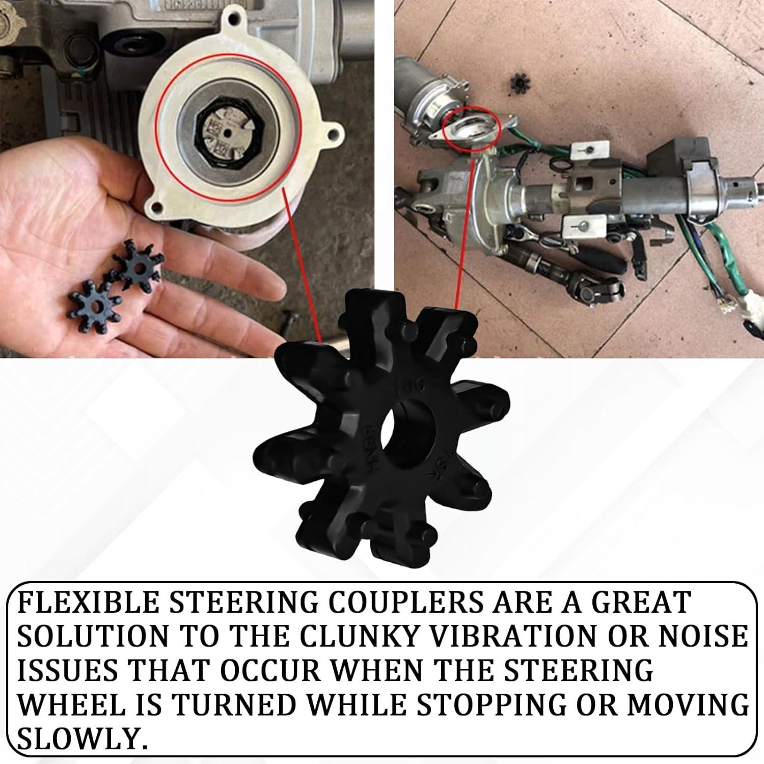 2 Piezas Acoplamiento Columna Dirección Hirificing para Hyundai Kia