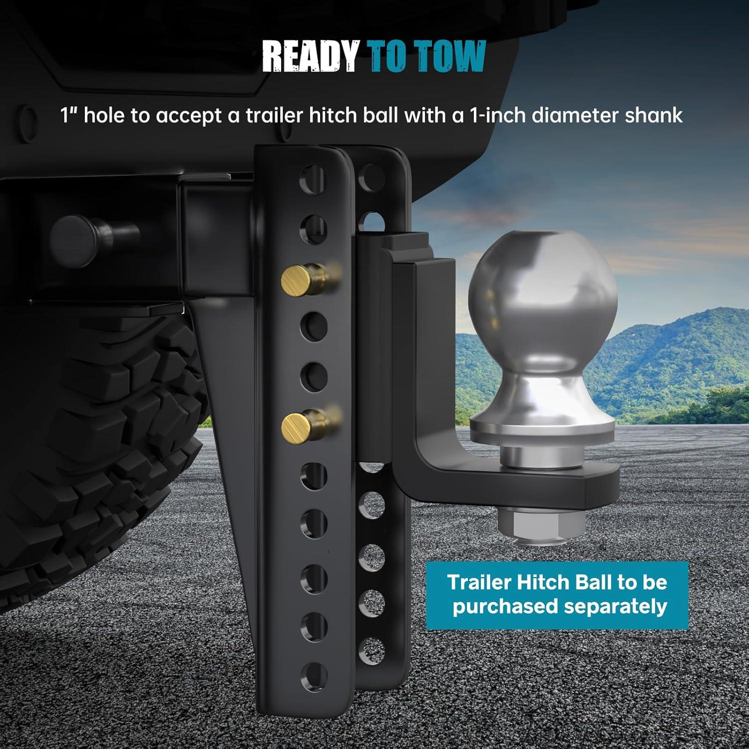 Soporte de enganche ajustable CROSSHIP MYUSQCR034 2268 kg