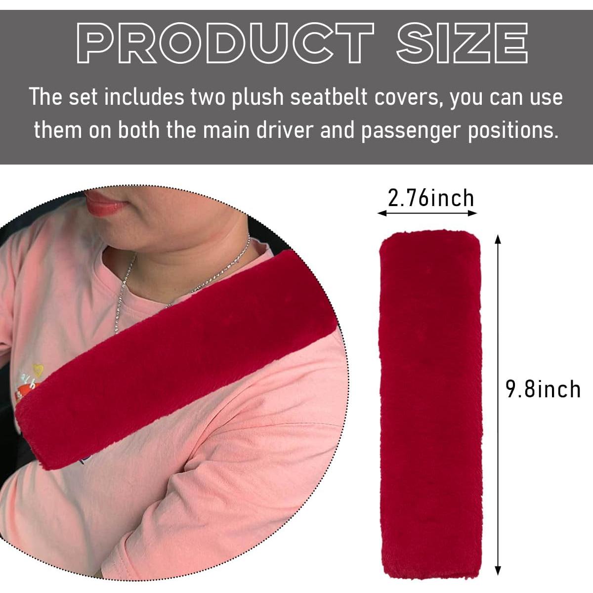 Almohadillas para el Hombro del Cinturón de Seguridad Suvnie 2 PCS